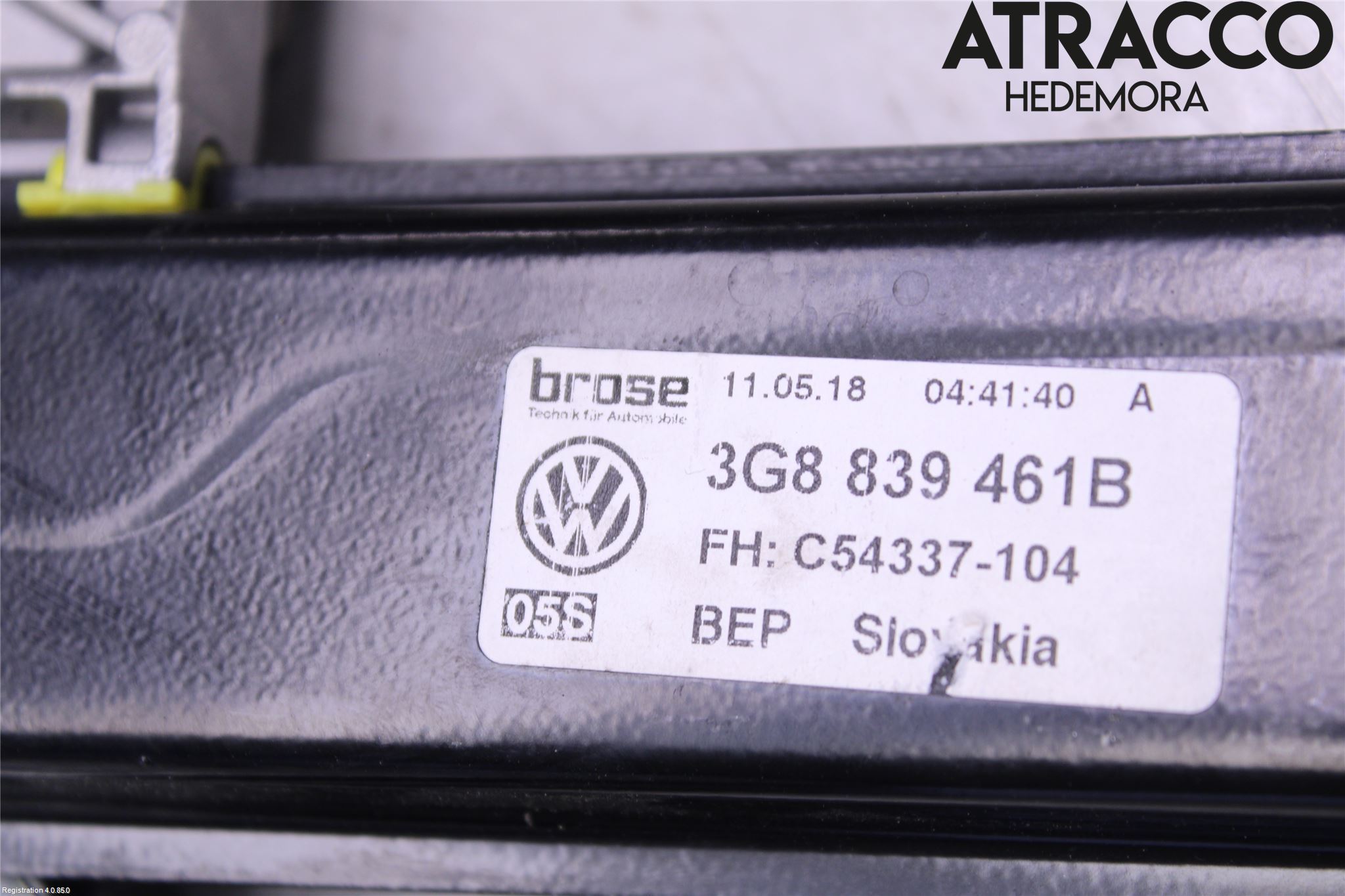Volkswagen VW ARTEON 17- Fönsterhiss El Kompl