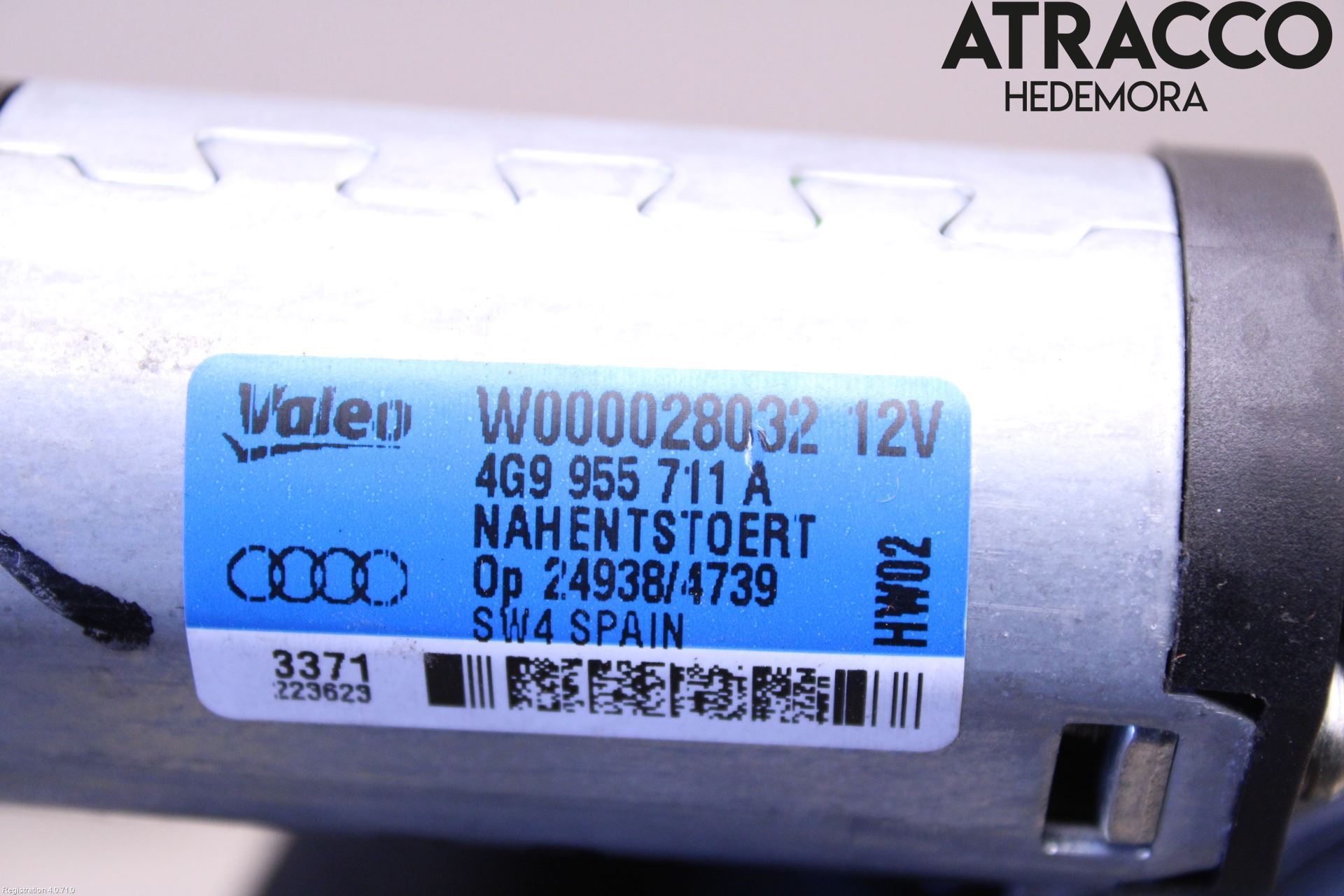 Audi A6/S6 4G 11-18 Torkarmotor Baklucka