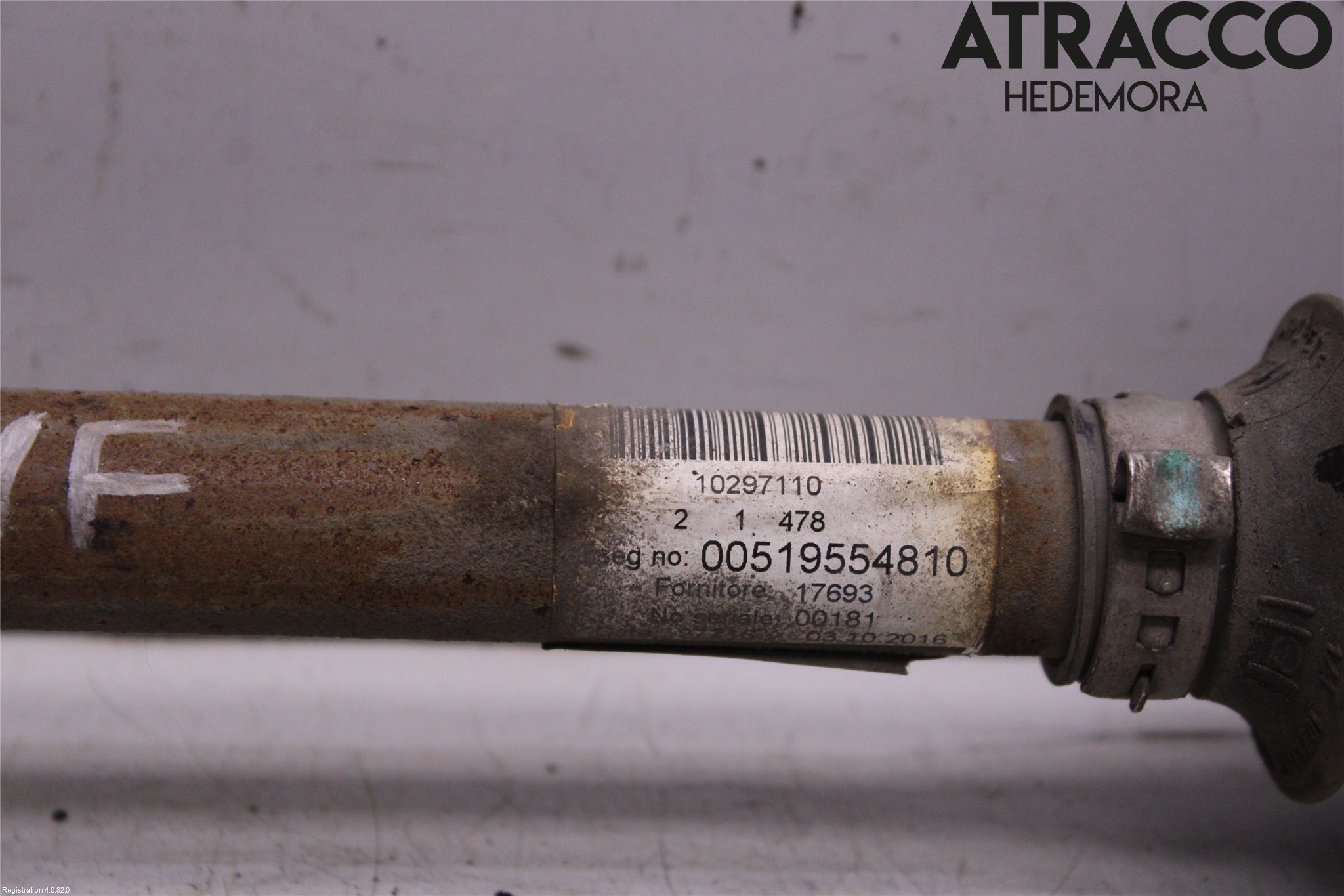 Fiat 500 07- Drivaxel Fram Vänster