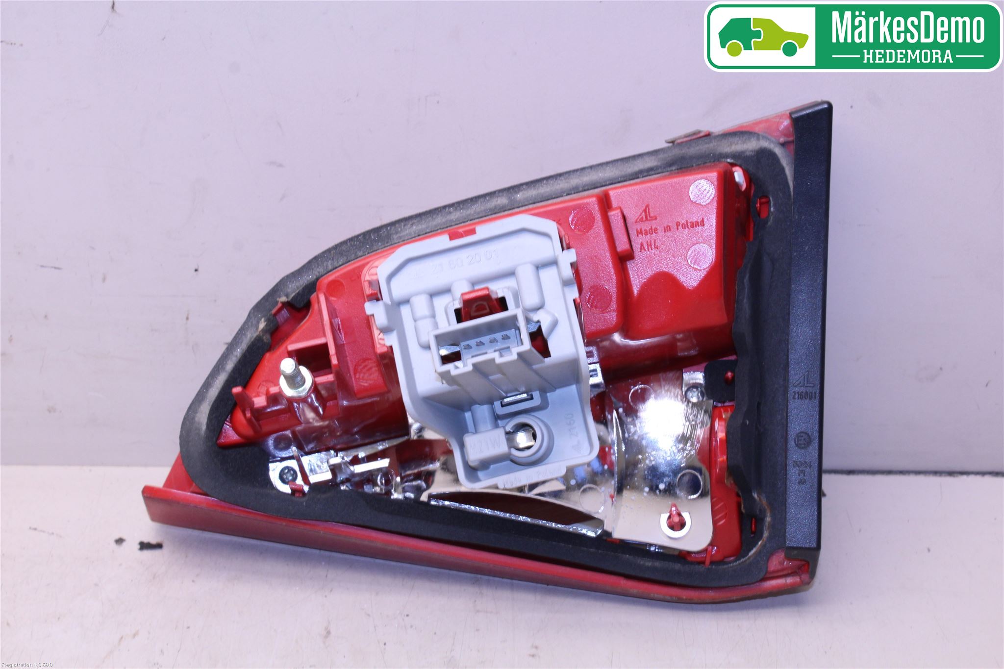 Audi A4/S4 08-11 Bakljus Lucka Vä