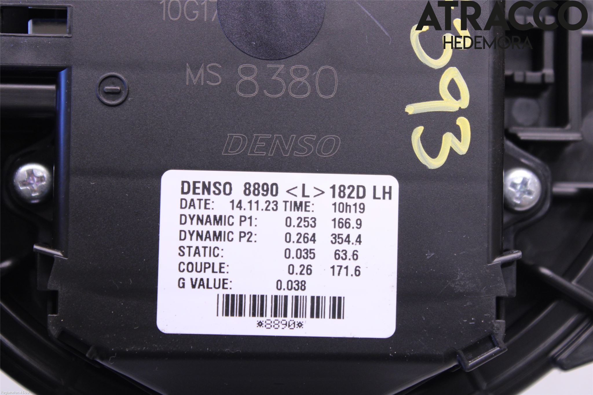 Toyota COROLLA 19- Ac Värmefläkt