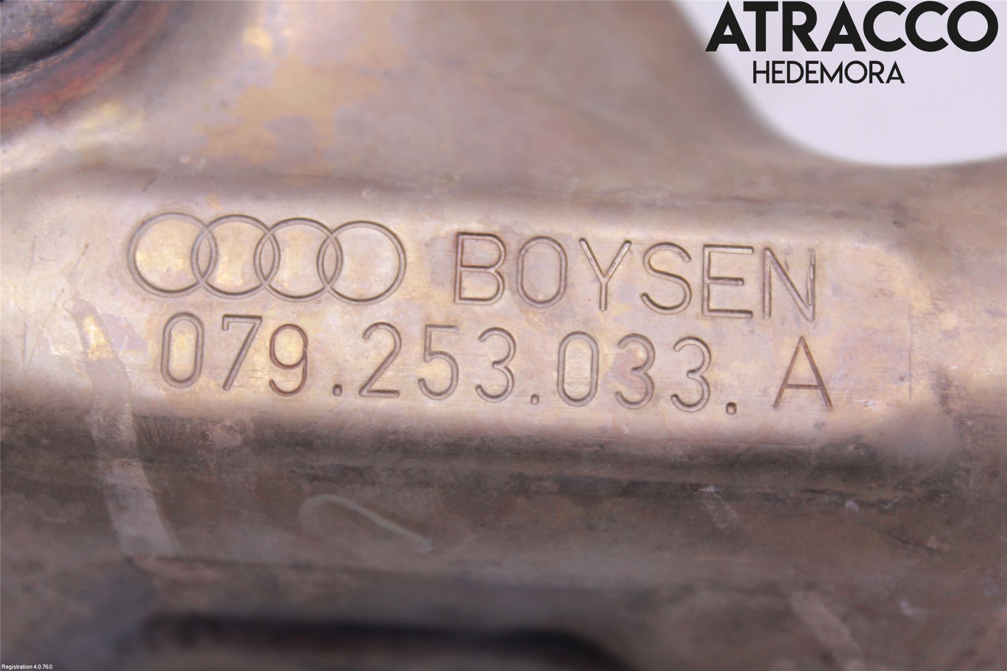 Audi A4/S4 01-05 Grenrör Avgas