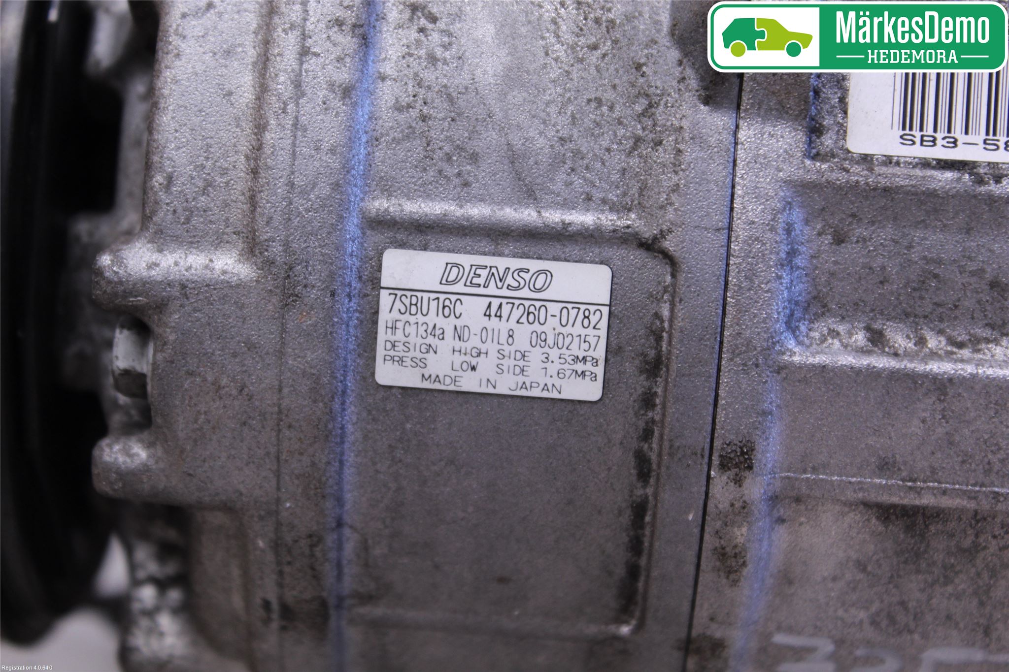 BMW X3 E83     03-10 Ac Kompressor