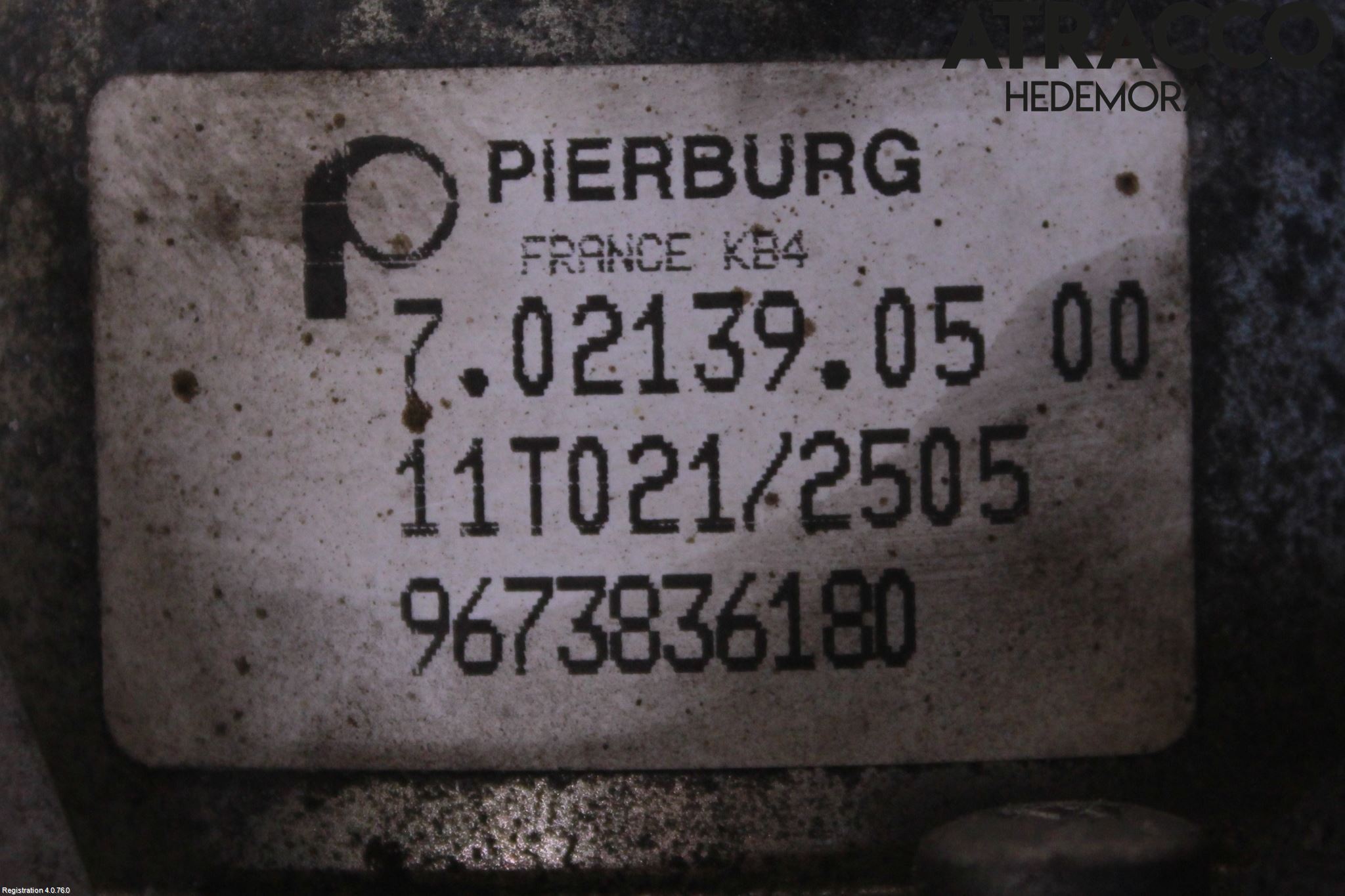 Ford MONDEO 07-15 Vakuumpump