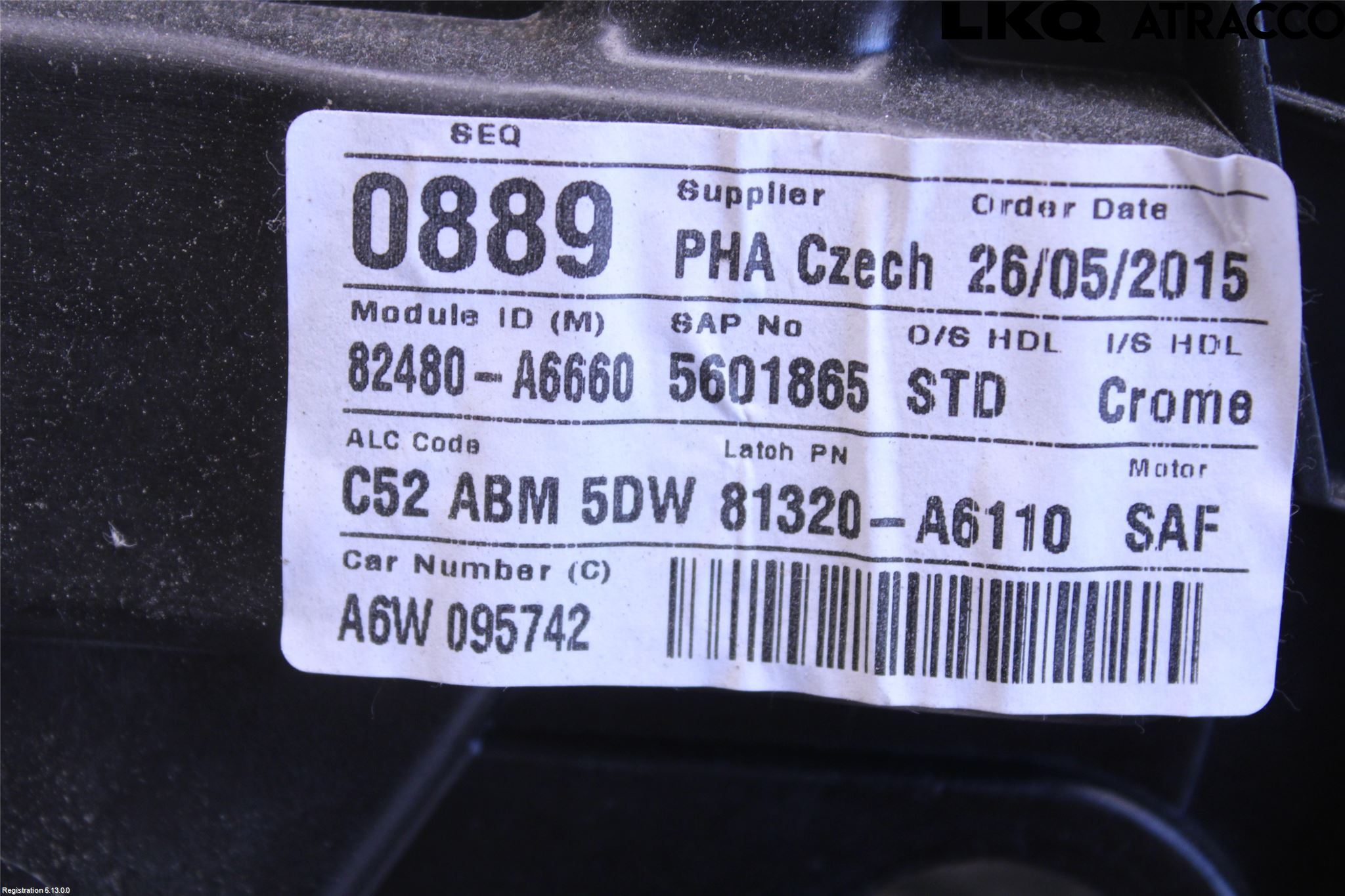 Hyundai i30 GD 13-17 Fönsterhiss El Kompl