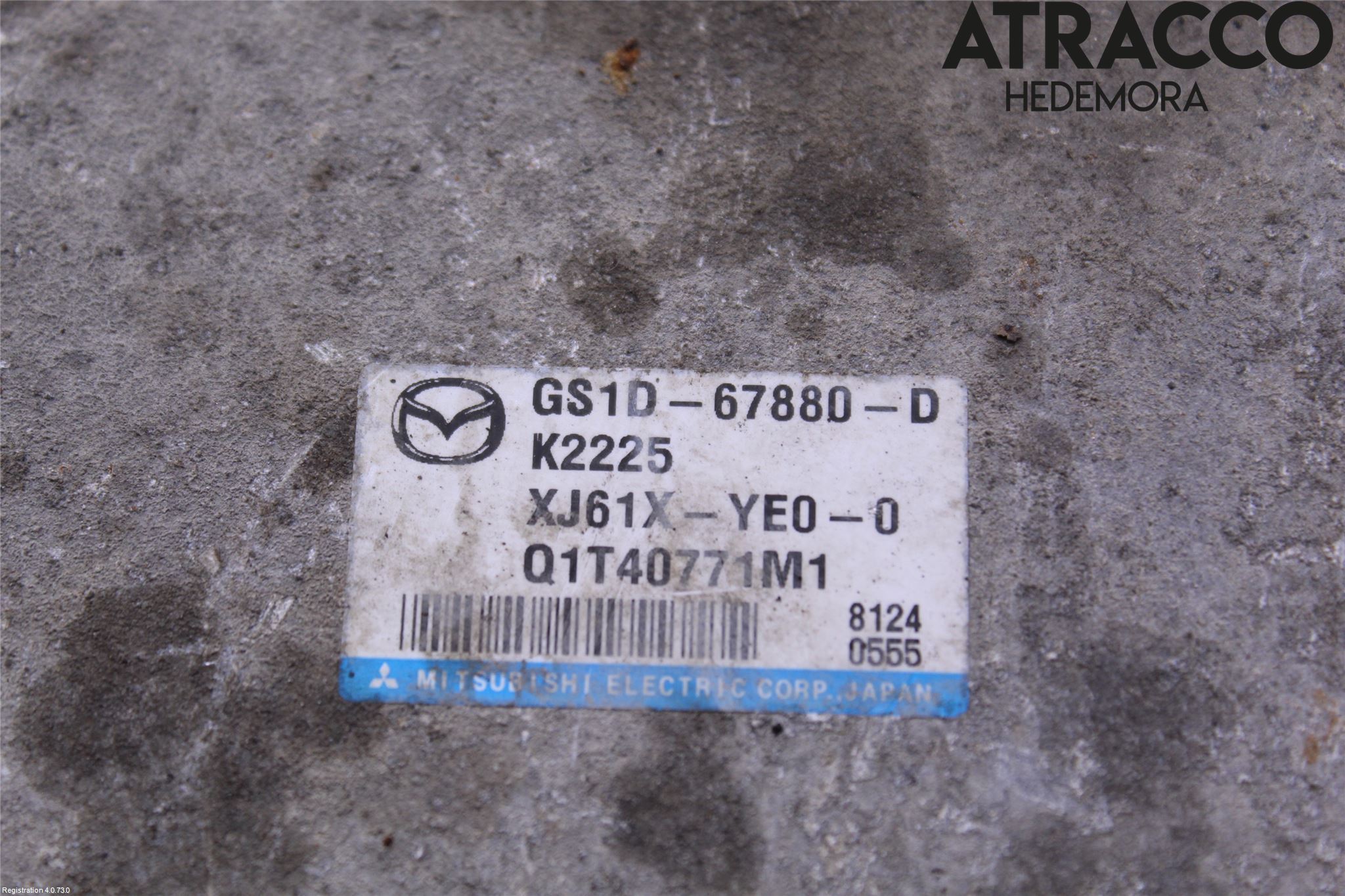 Mazda 6 08-13 Styrenhet Styrservo