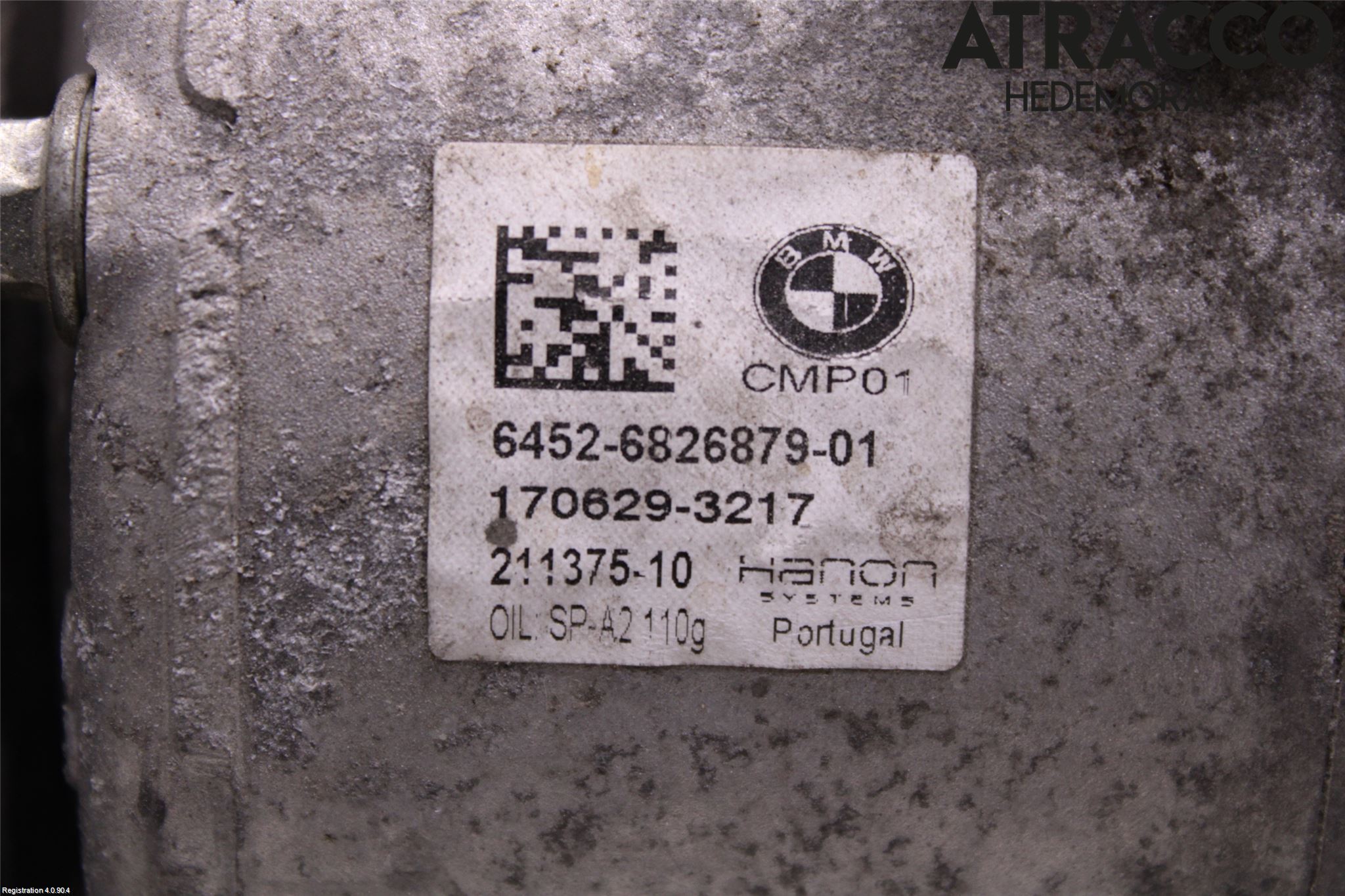 BMW X4 F26 14-18 Ac Kompressor