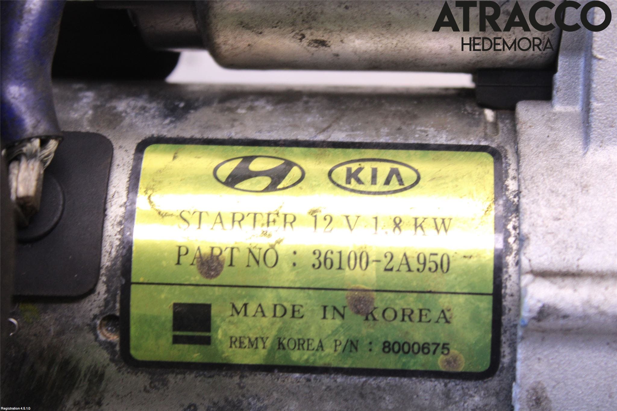 Hyundai i40 16-18 Startmotor Diesel