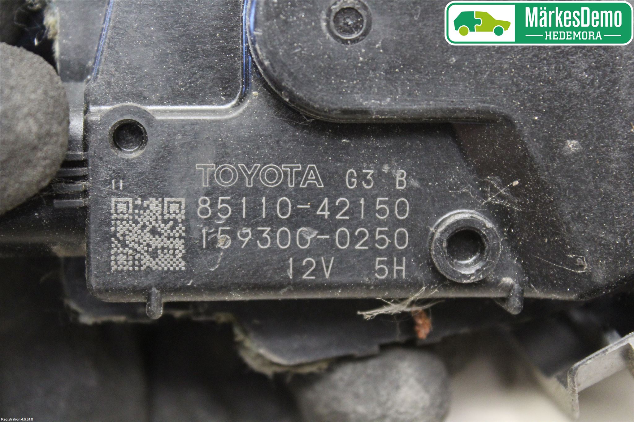 Toyota RAV 4 06-12 Torkarmotor Vindruta