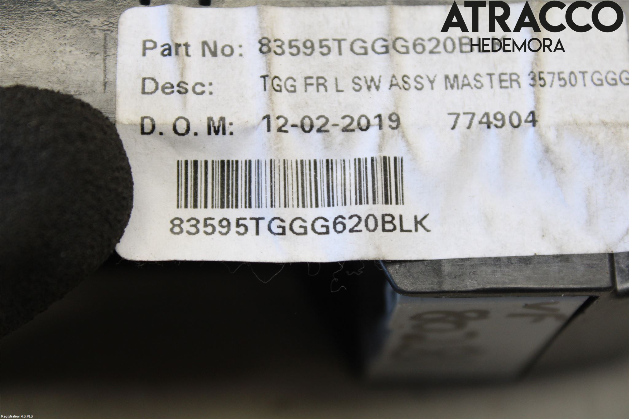 Honda CIVIC 17-22 Strömställare Elhiss