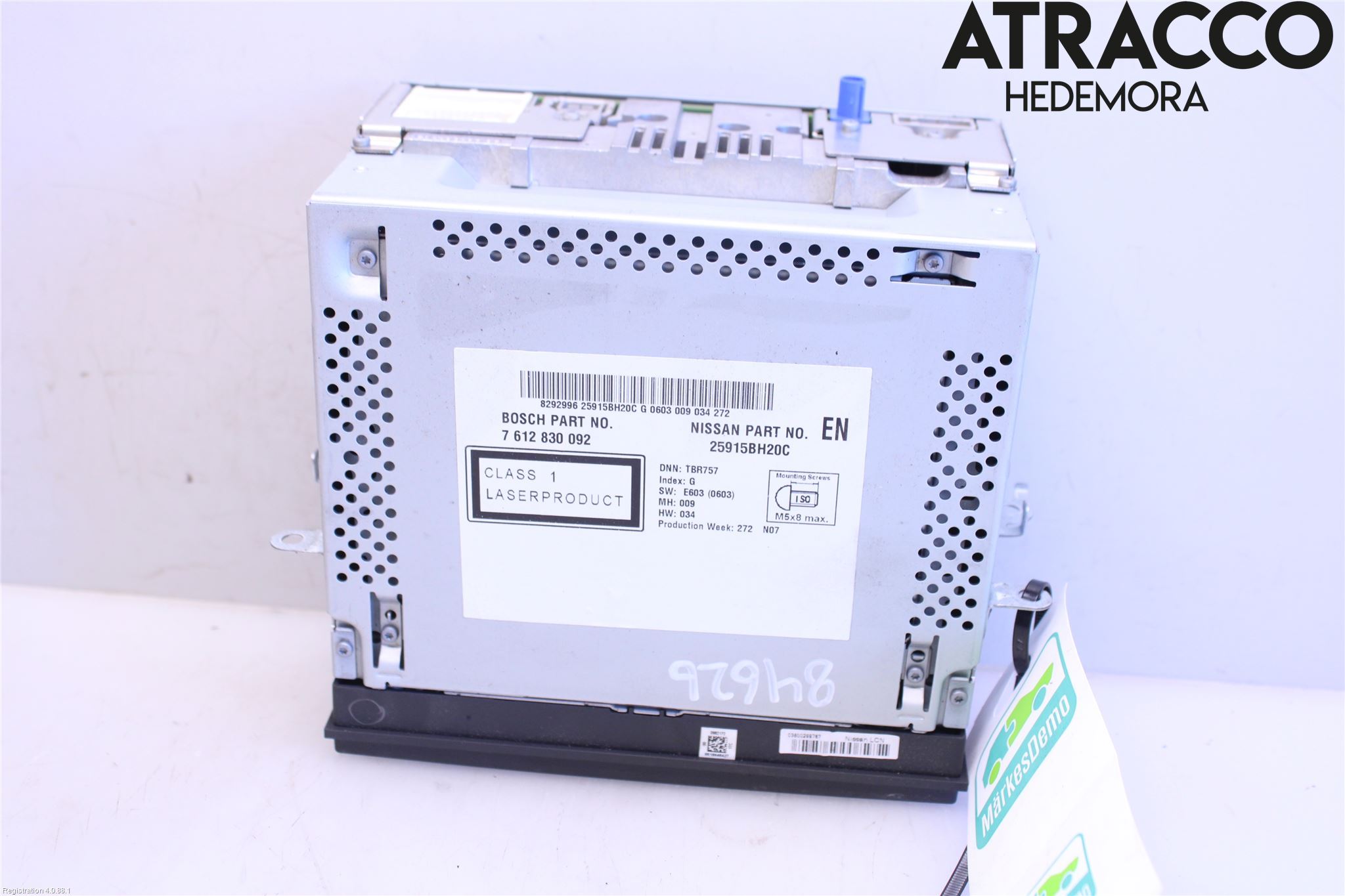 Nissan QASHQAI 10-14 Cd Radio - Multimediapanel