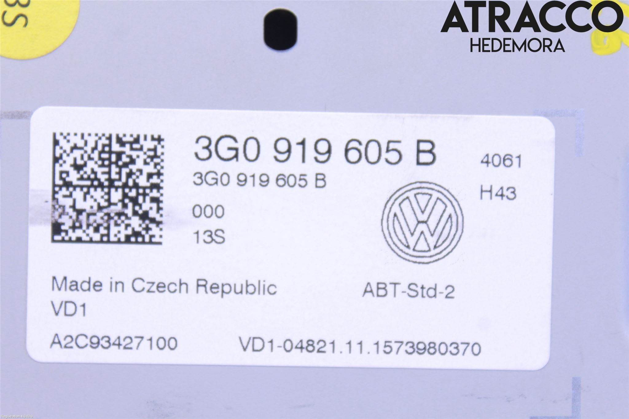 Volkswagen VW GOLF / E-GOLF VII 13-20 Multifunktionsdisplay