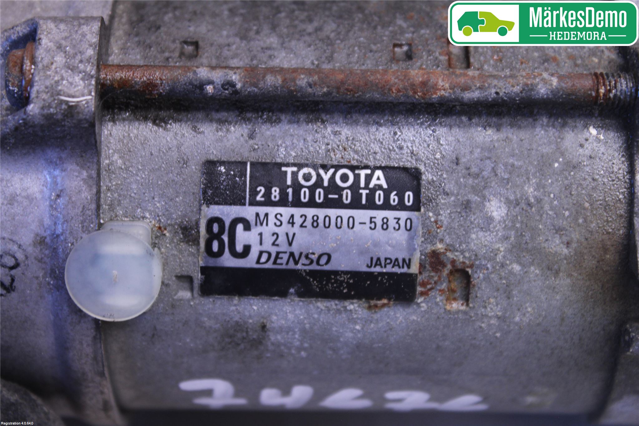 Toyota AVENSIS 09-15 Startmotor