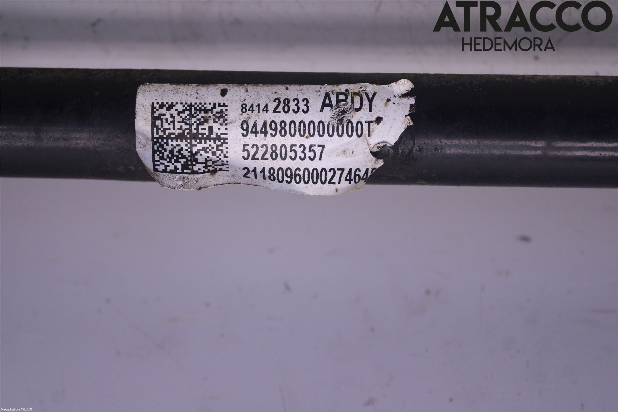 Opel INSIGNIA 17- Drivaxel Bak Vänster