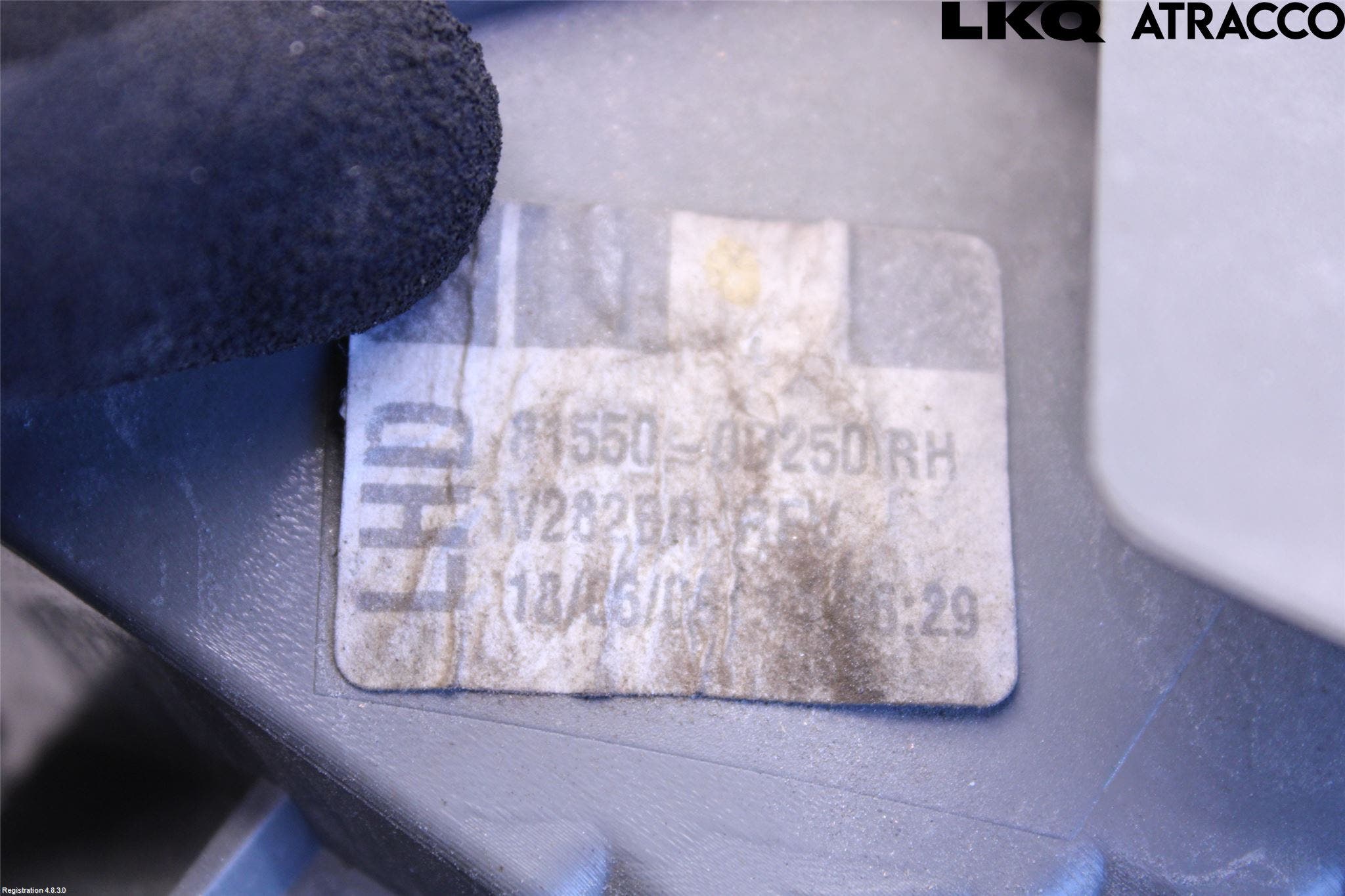 Toyota YARIS XP90 06-11 Bakljus Höger