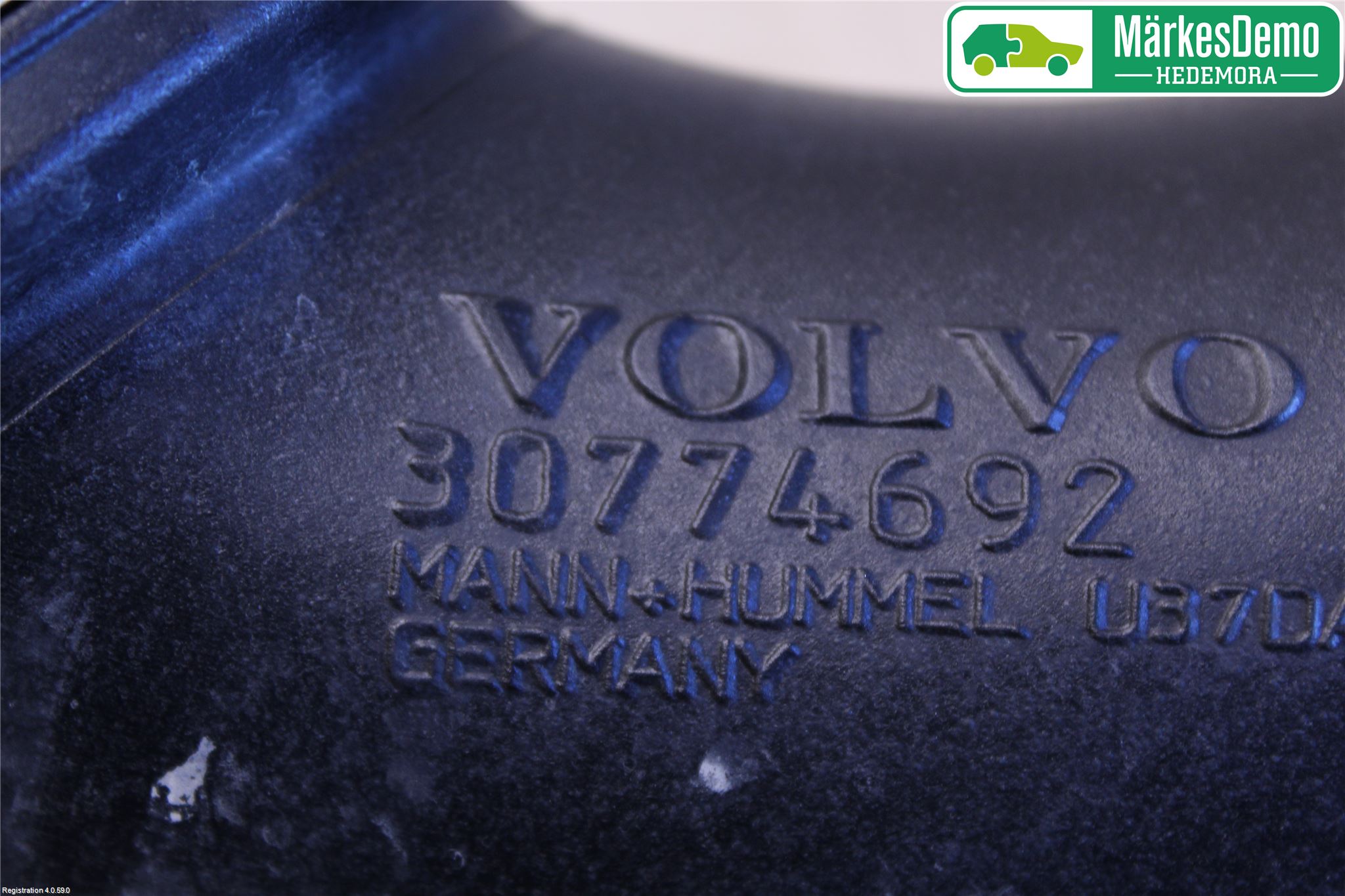 Volvo XC60 14-17 Laddluft-Intercoolerrör