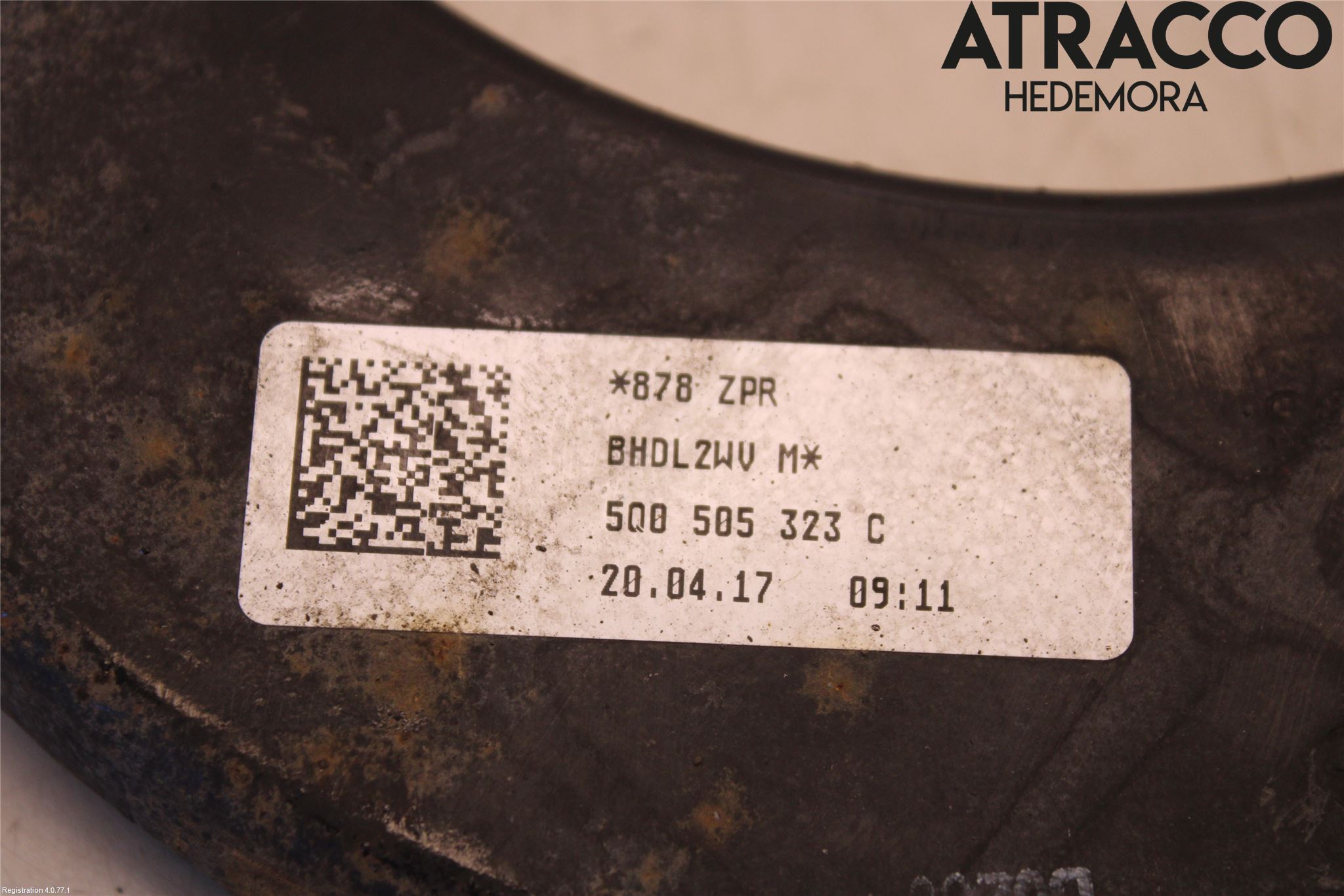 Volkswagen VW TIGUAN 16-24 Bärarm Bak Övre Höger