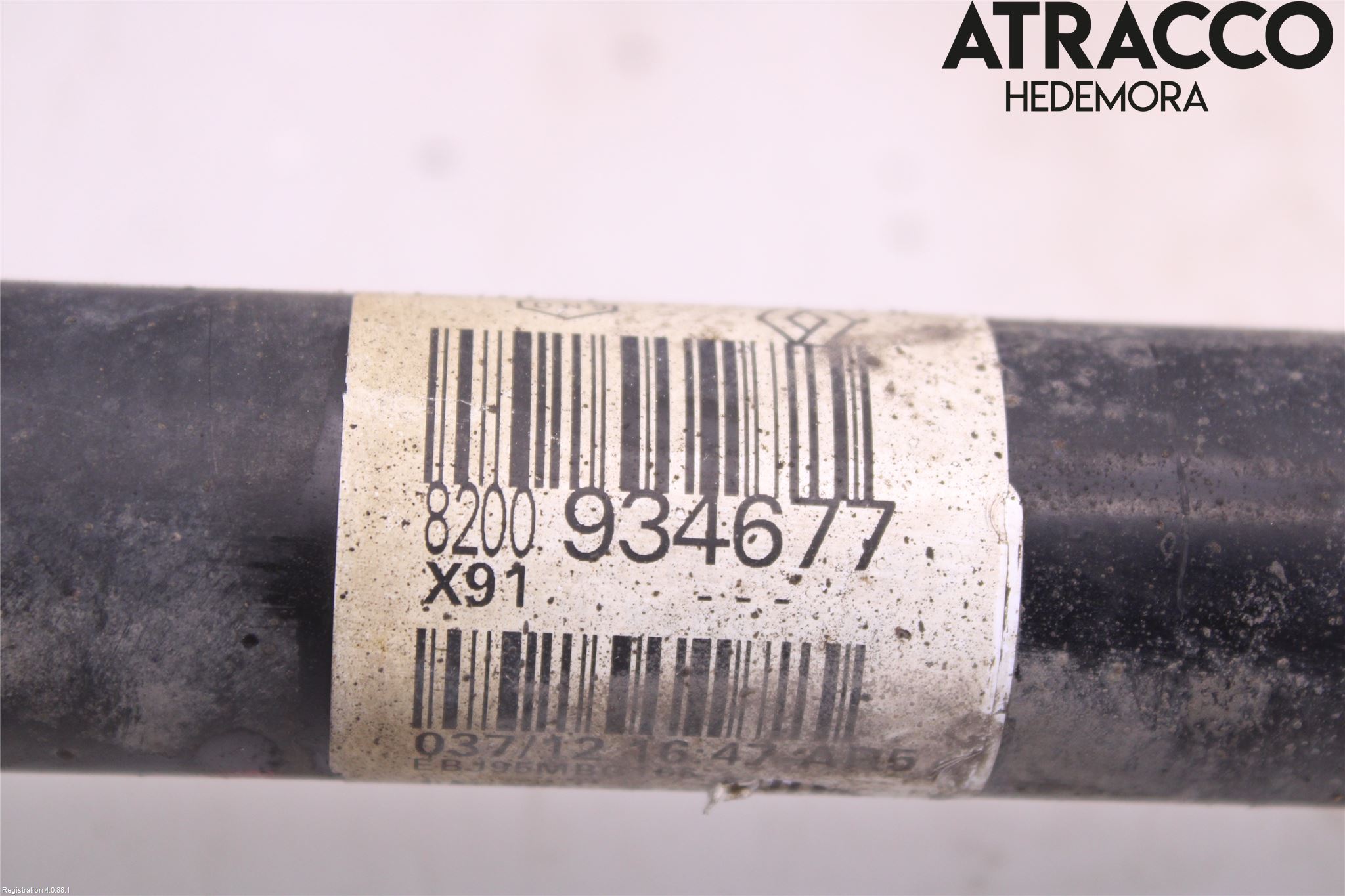 Renault MEGANE III 09-15 Drivaxel Fram Höger