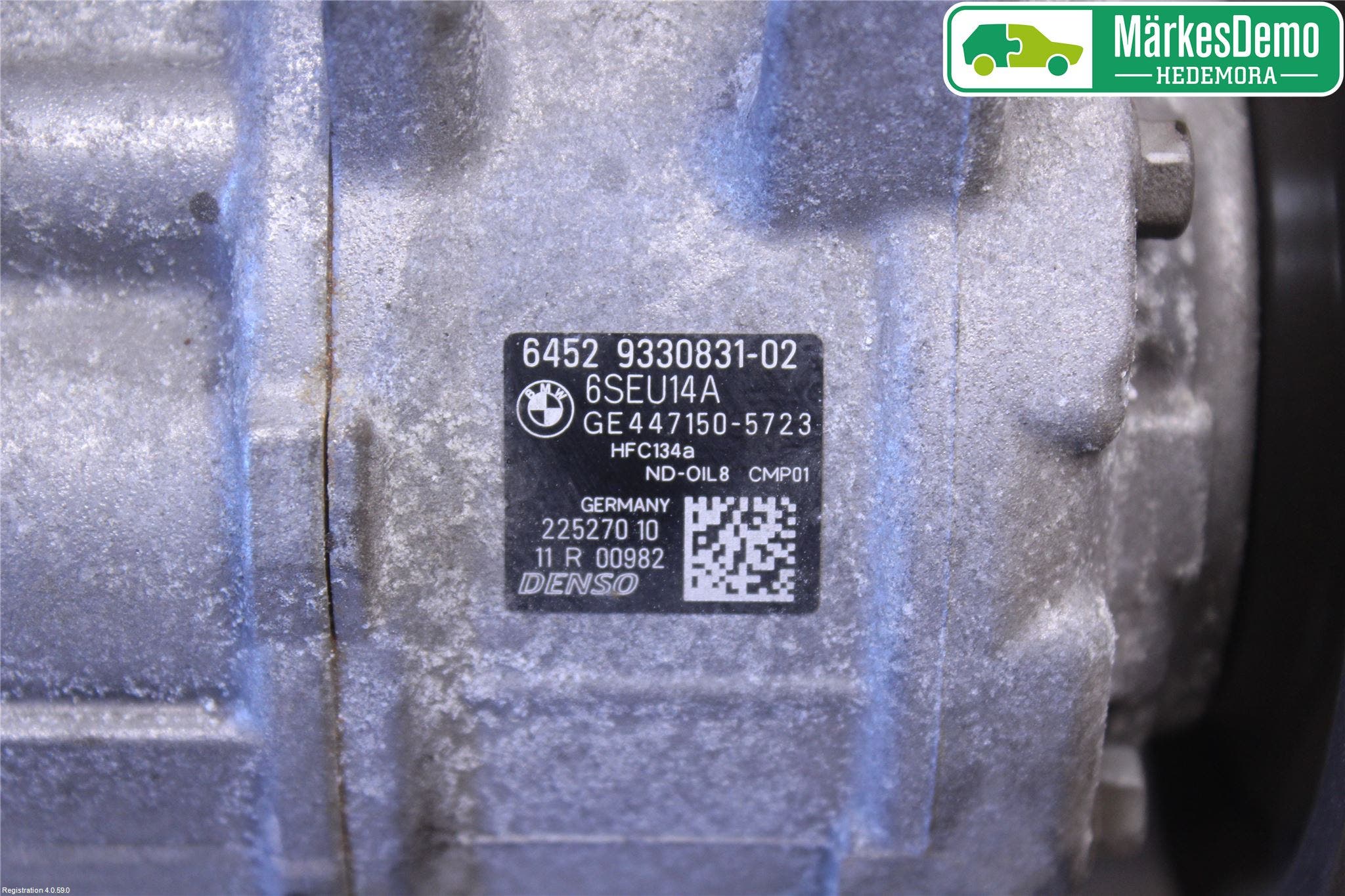 BMW 3 F30/F31/F80 12-19 Ac Kompressor