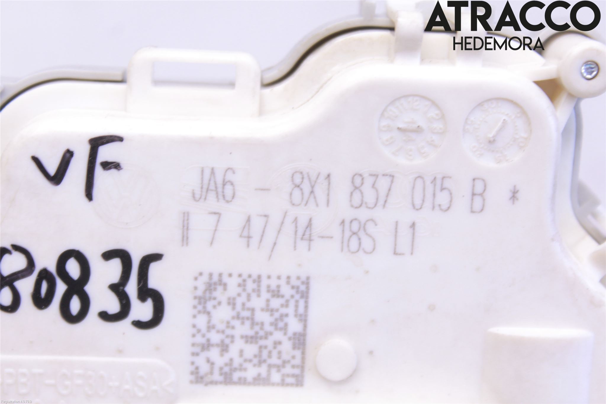 Audi A3/S3 8V 13-20 Låskista-Dörrlås