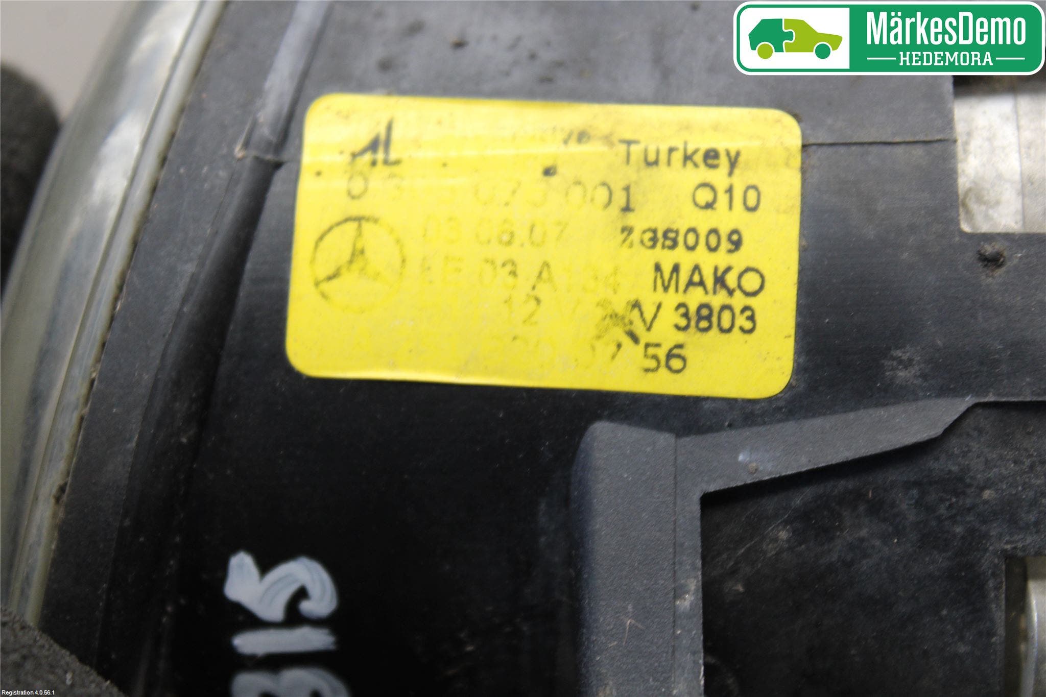 Mercedes-Benz MB C-KLASS (W204) 07-15 Dimljus-Varselljus Fram