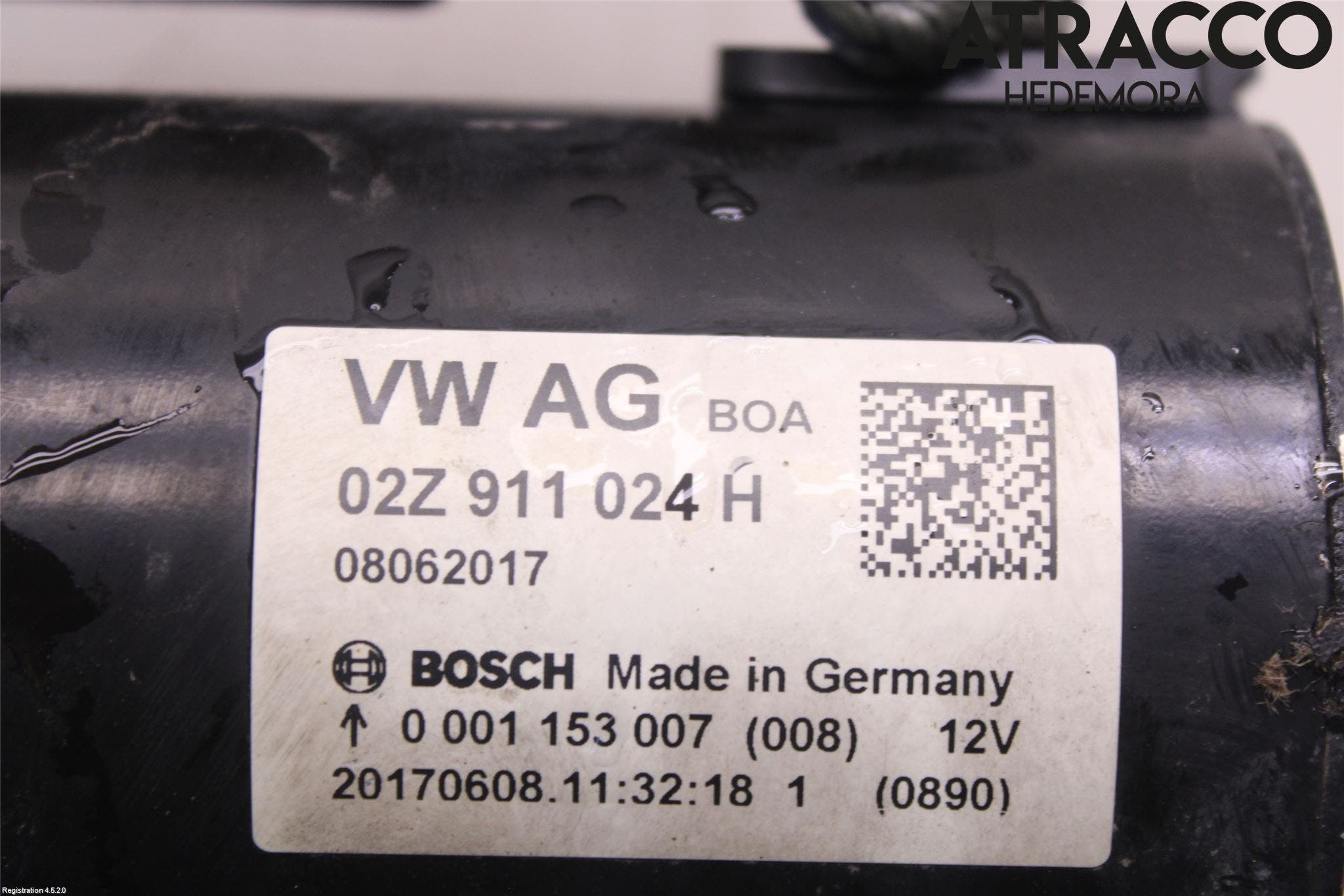 Volkswagen VW CADDY 16-20 Startmotor Diesel