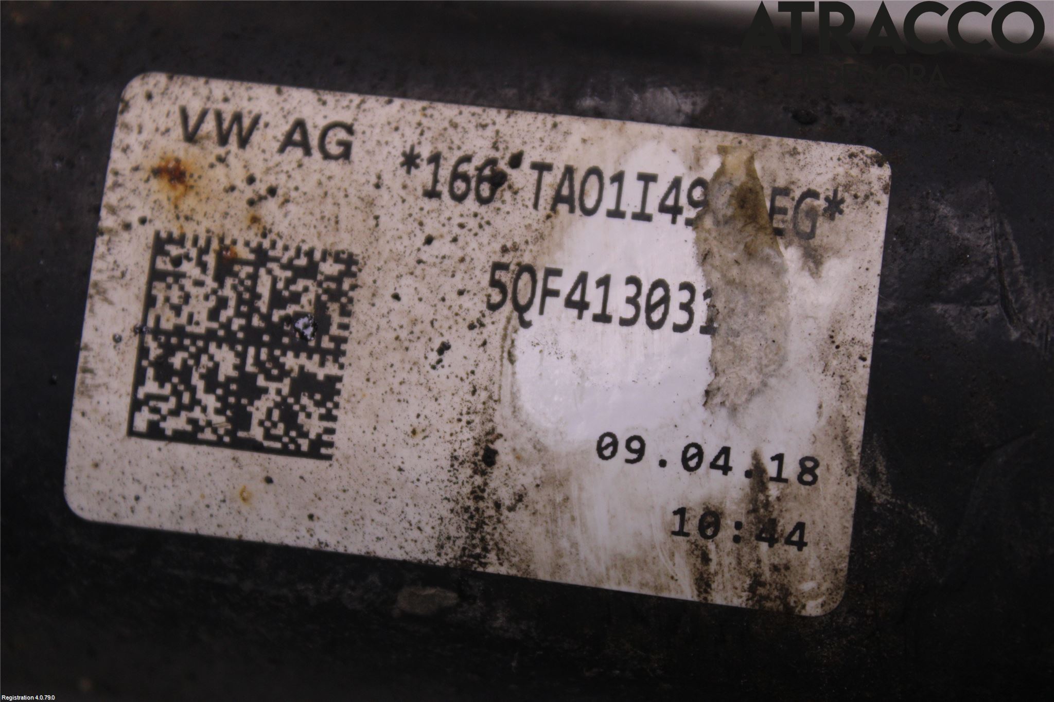 Volkswagen VW TIGUAN 16-24 Fjäderben Fram Vänster