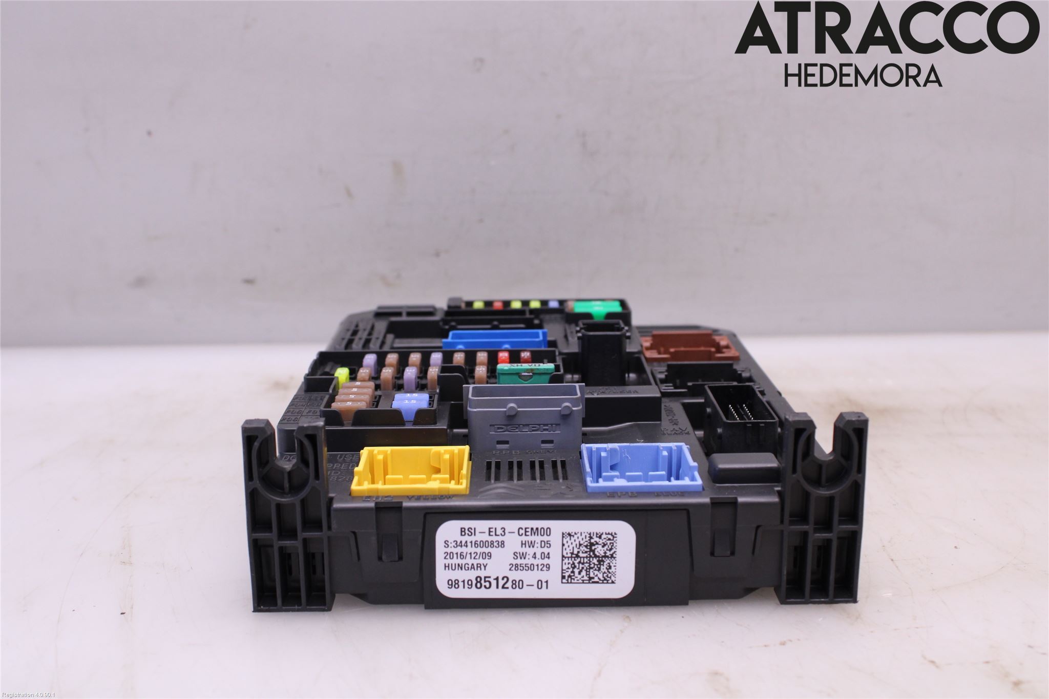 Citroen C3 10-17 Säkringsdosa-Elcentral