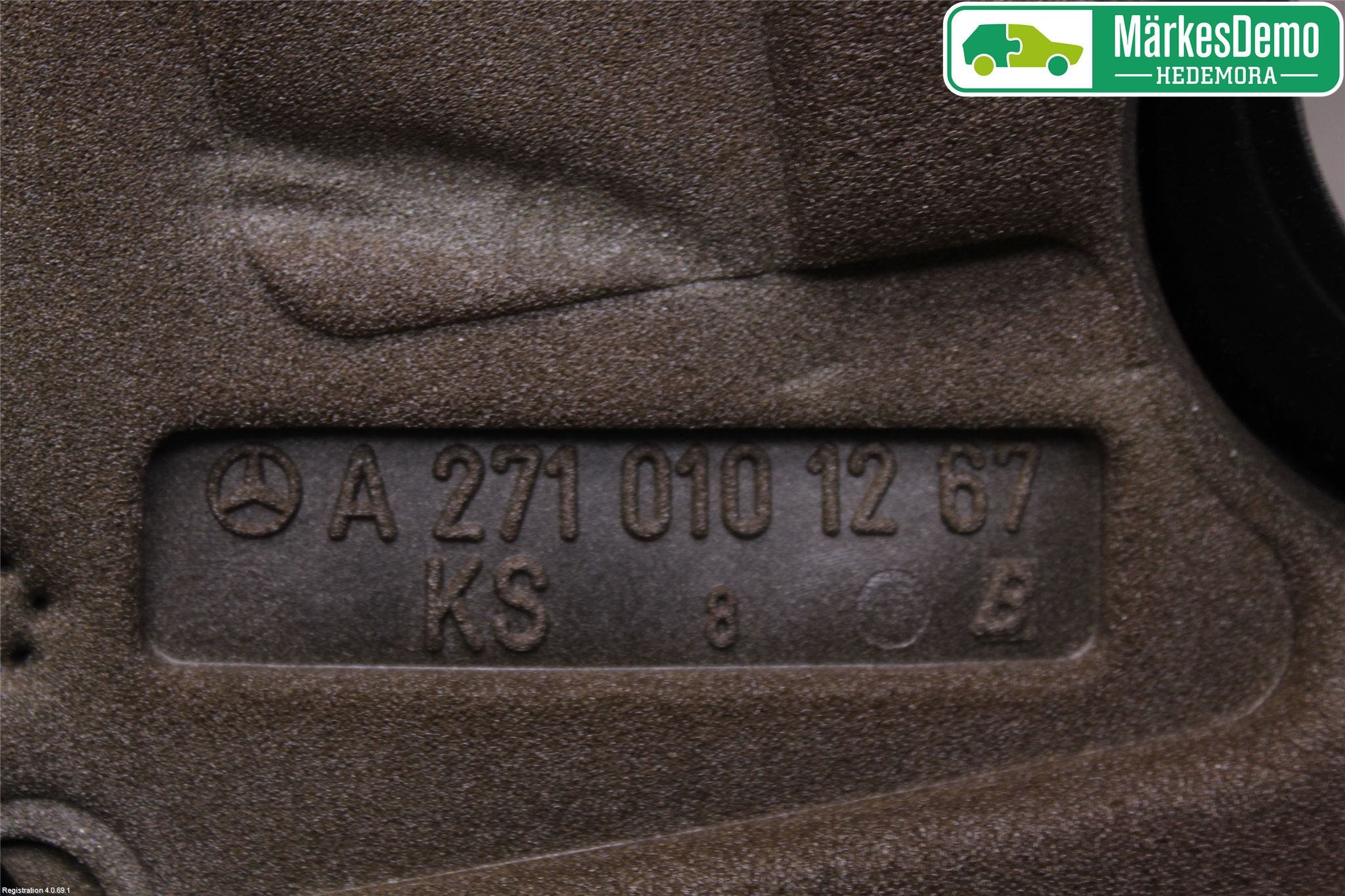 Mercedes-Benz MB C-KLASS (W204) 07-15 Motorkåpa