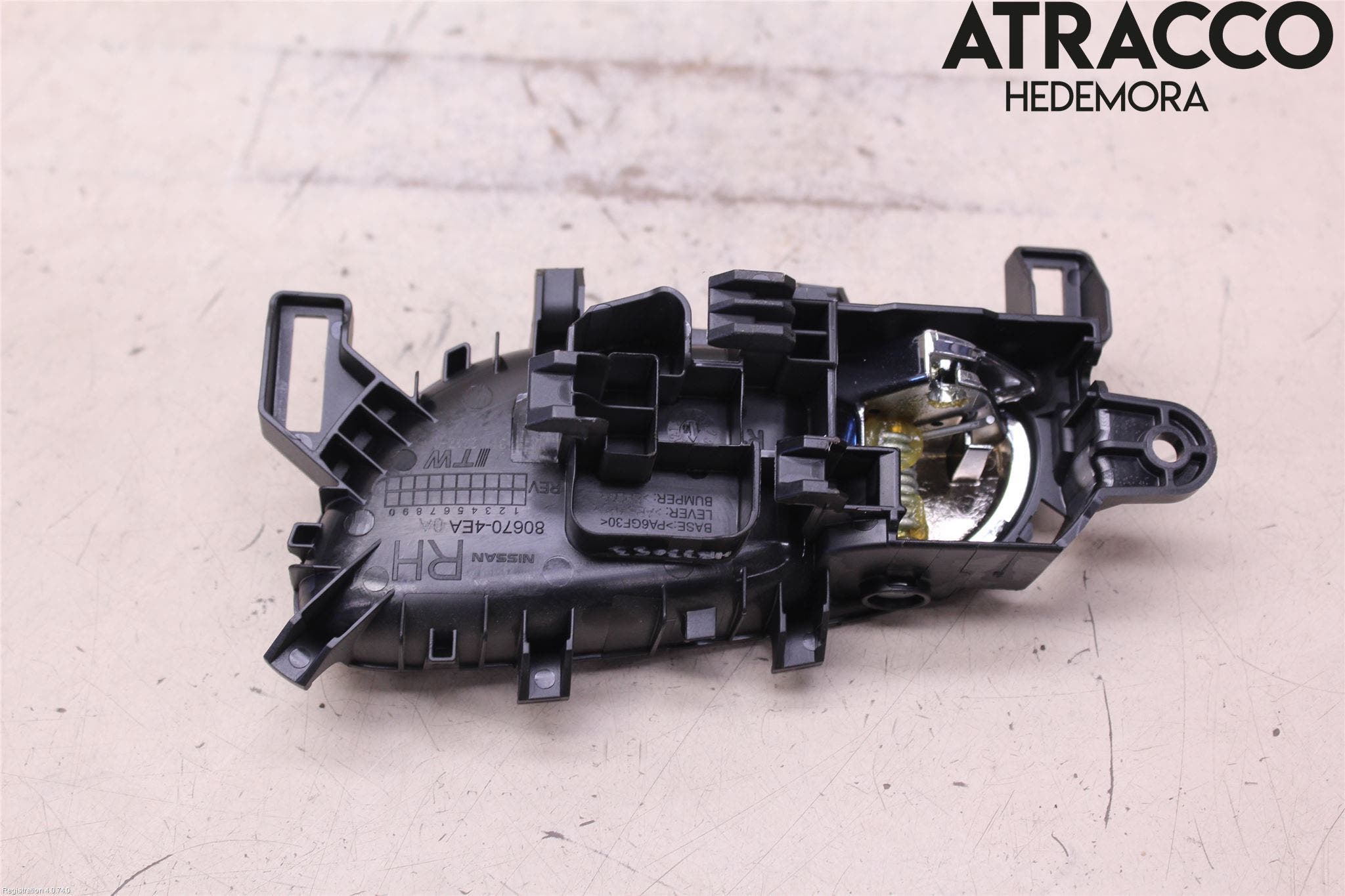 Nissan QASHQAI 14-17 Dörrhandtag Inre Hö