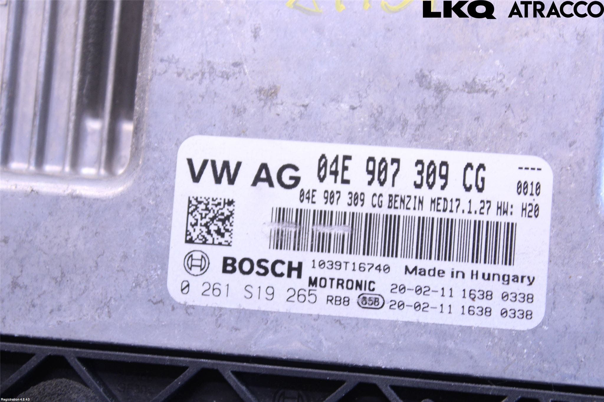 Volkswagen VW PASSAT 20-24 Styrenhet Insprut Bensin