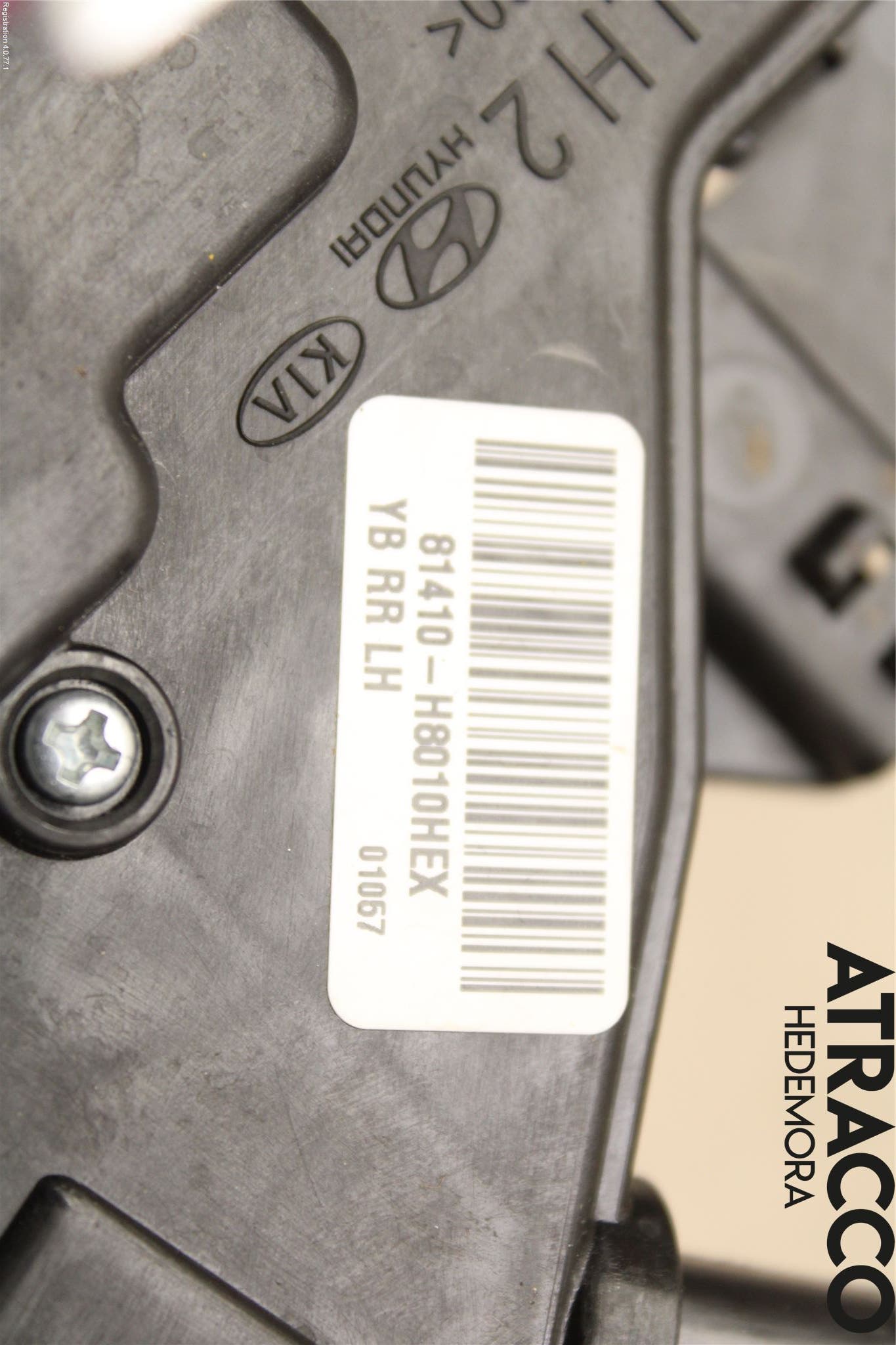 Kia RIO 17- Låskista-Dörrlås