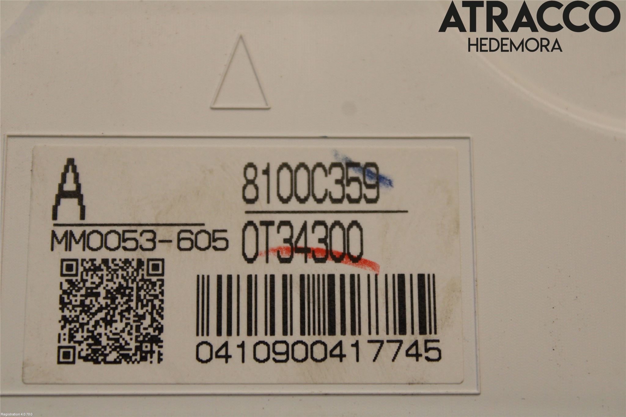 Mitsubishi ASX 10-22 Instrument Komb