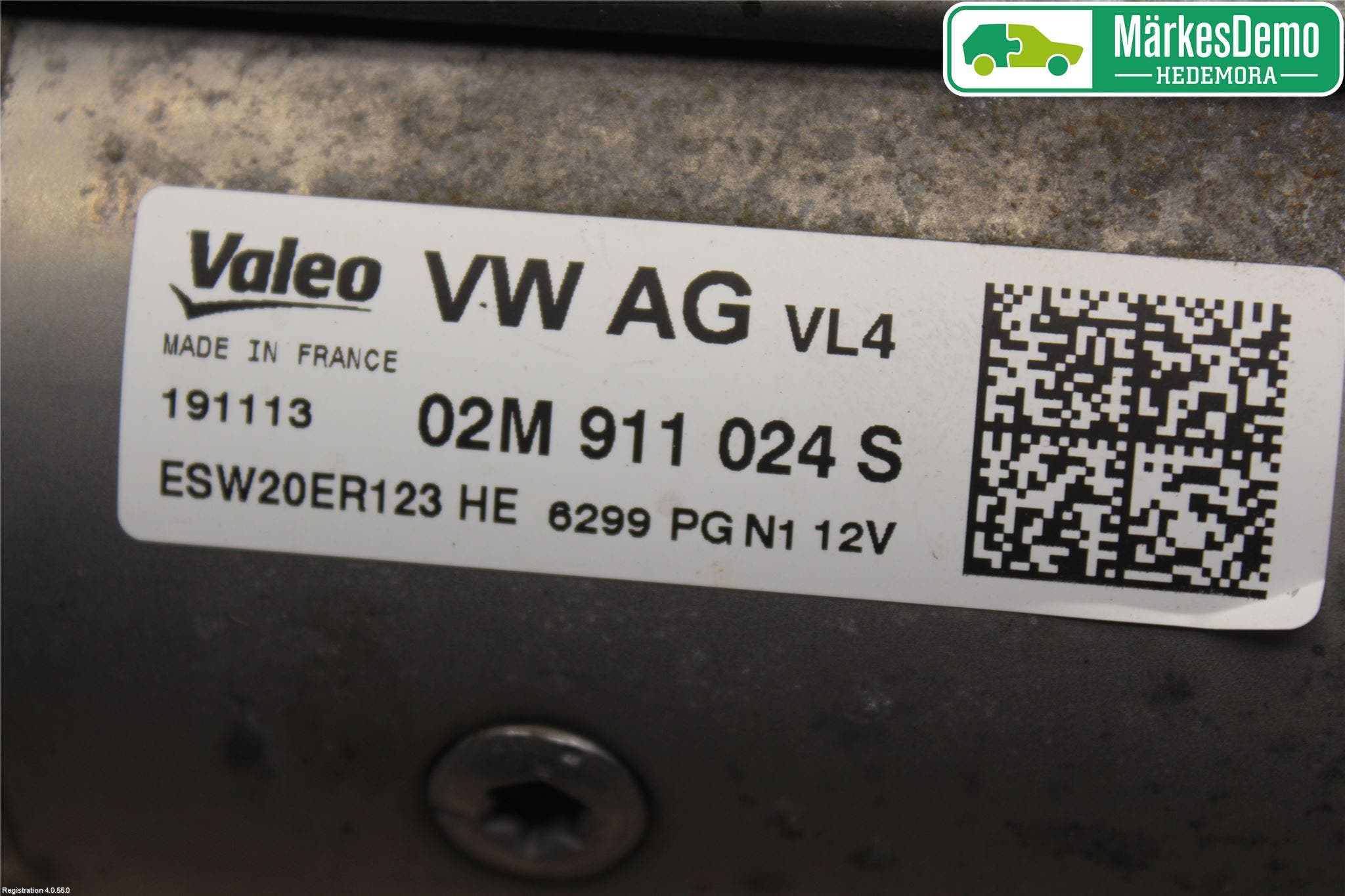 Skoda OCTAVIA (5E) 13-20 Startmotor Diesel