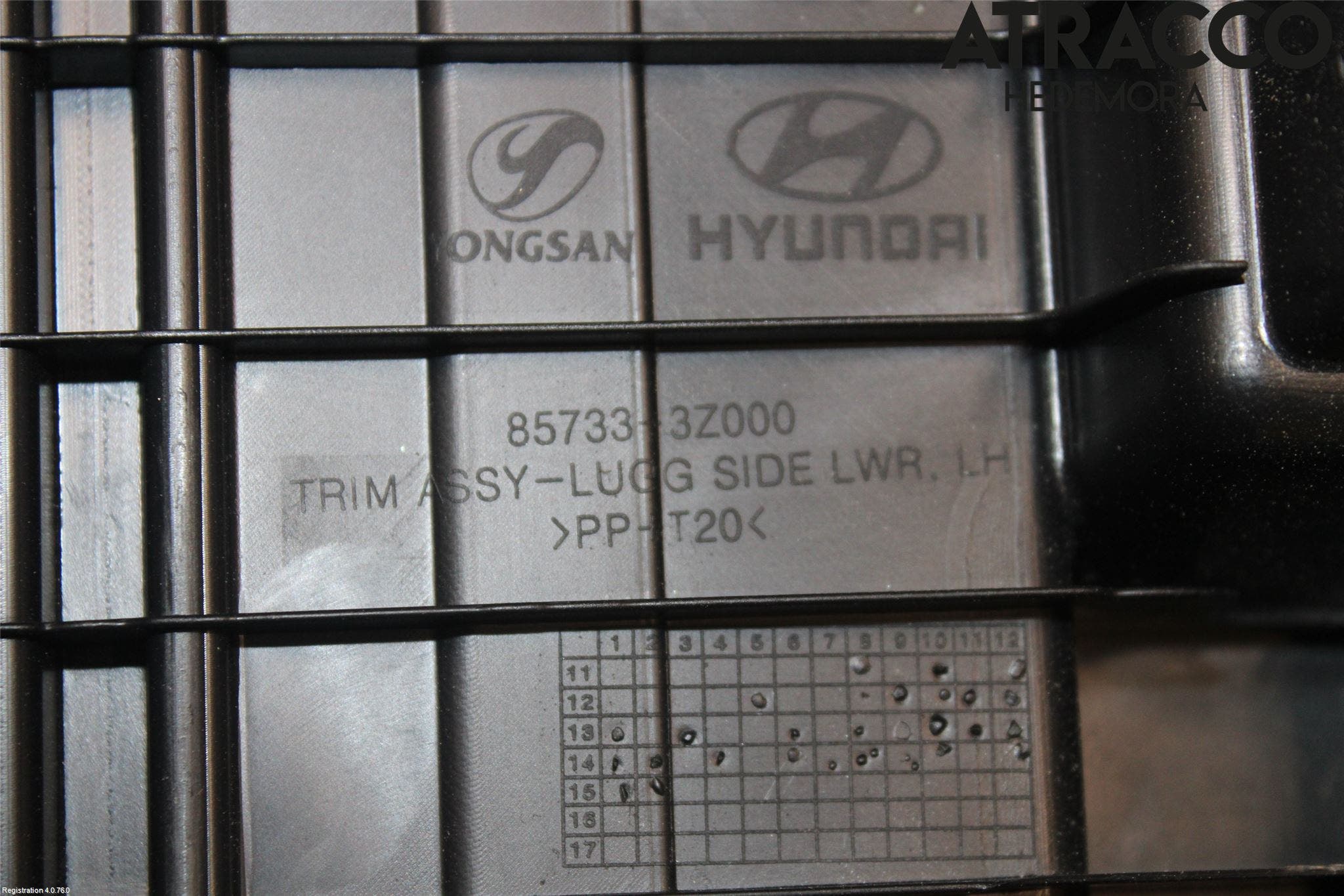 Hyundai i40 16-18 Inredning Bakstam