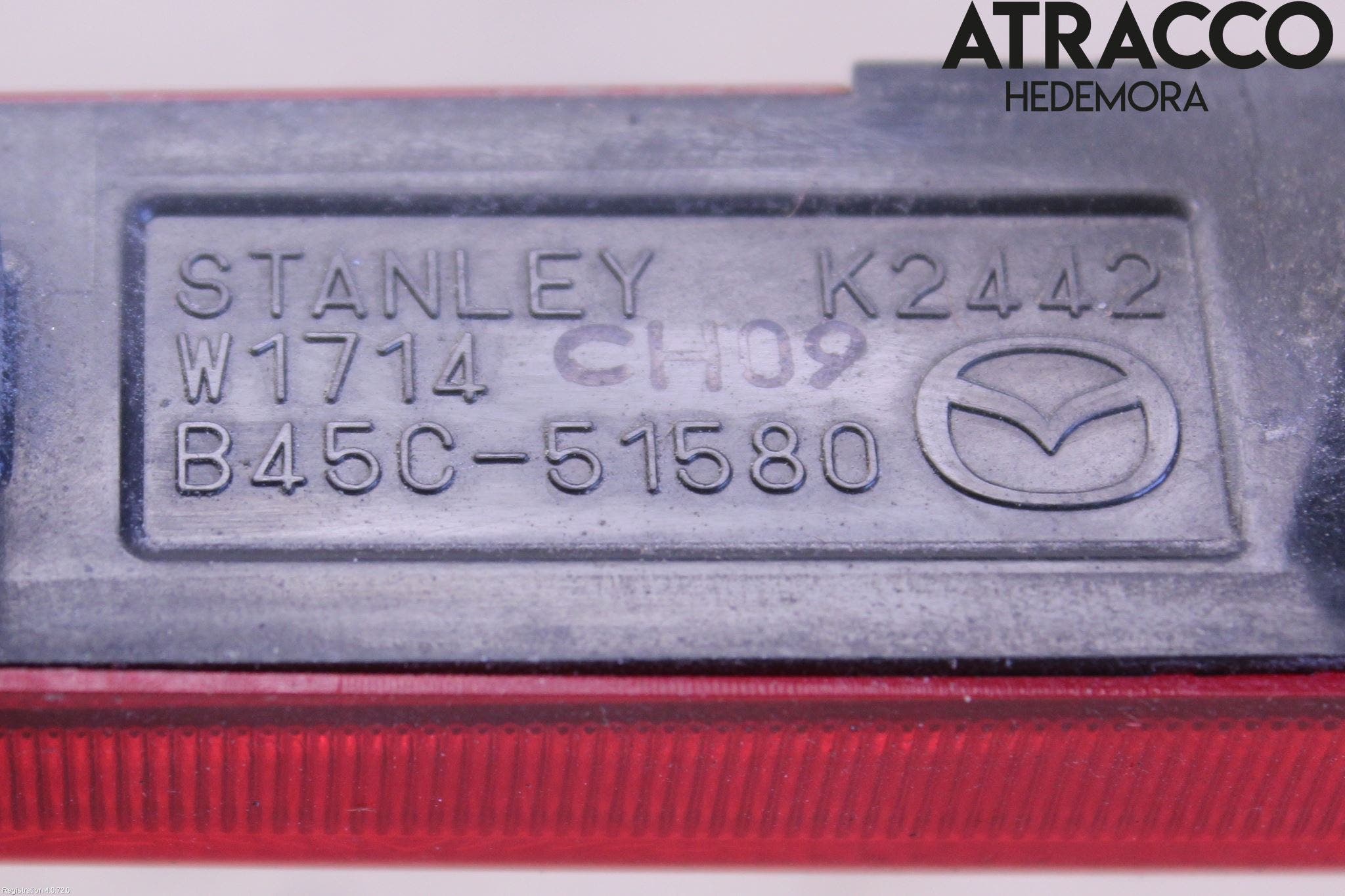 Mazda 3 III 14-19 Bromsljus Bakruta