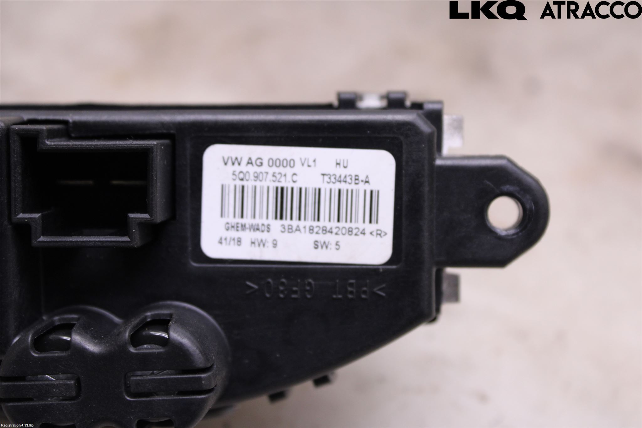 Volkswagen VW GOLF / E-GOLF VII 13-20 Värmefläktsmotstånd