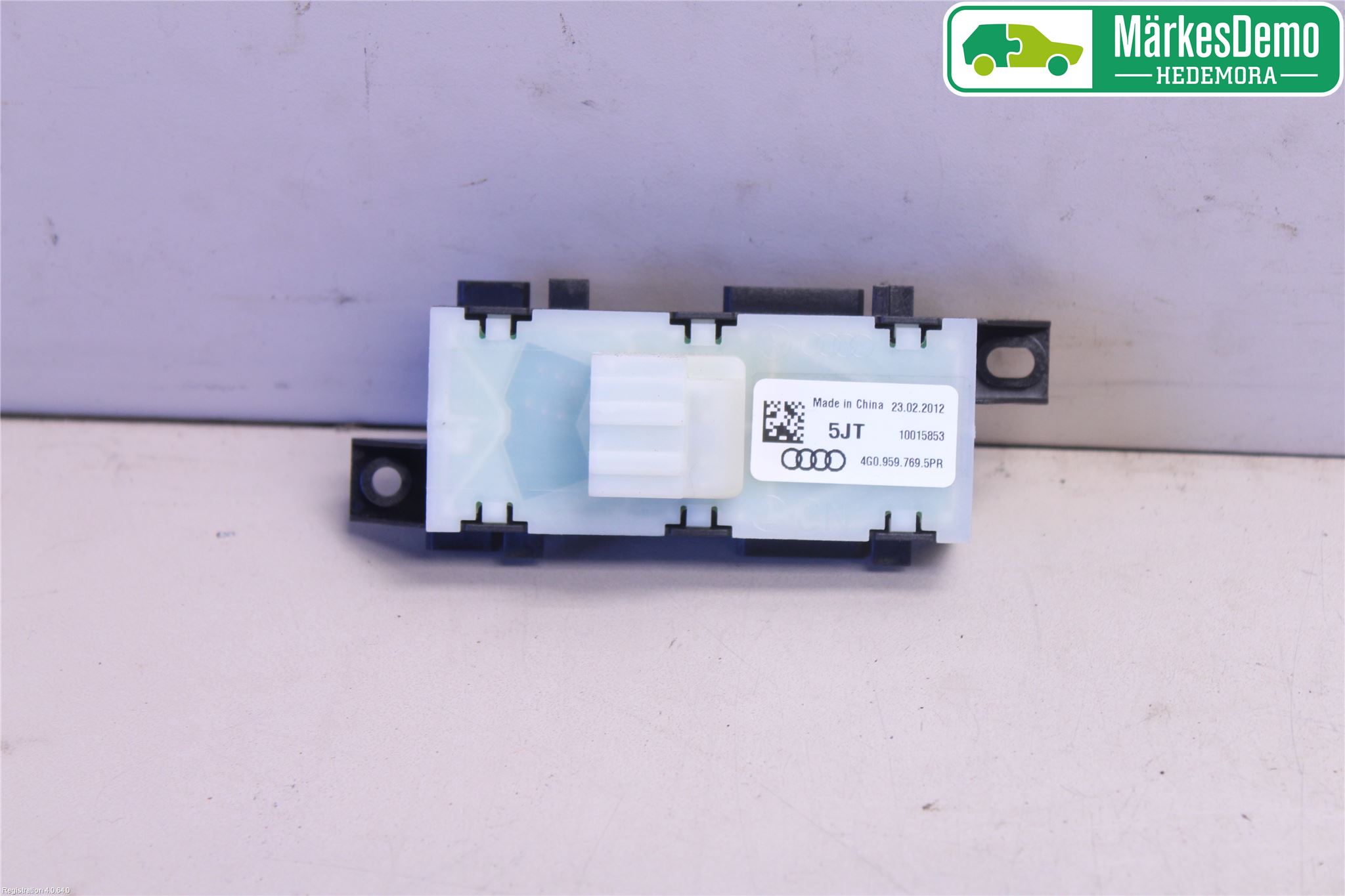 Audi A6/S6 4G 11-18 Strömställare Stolminne