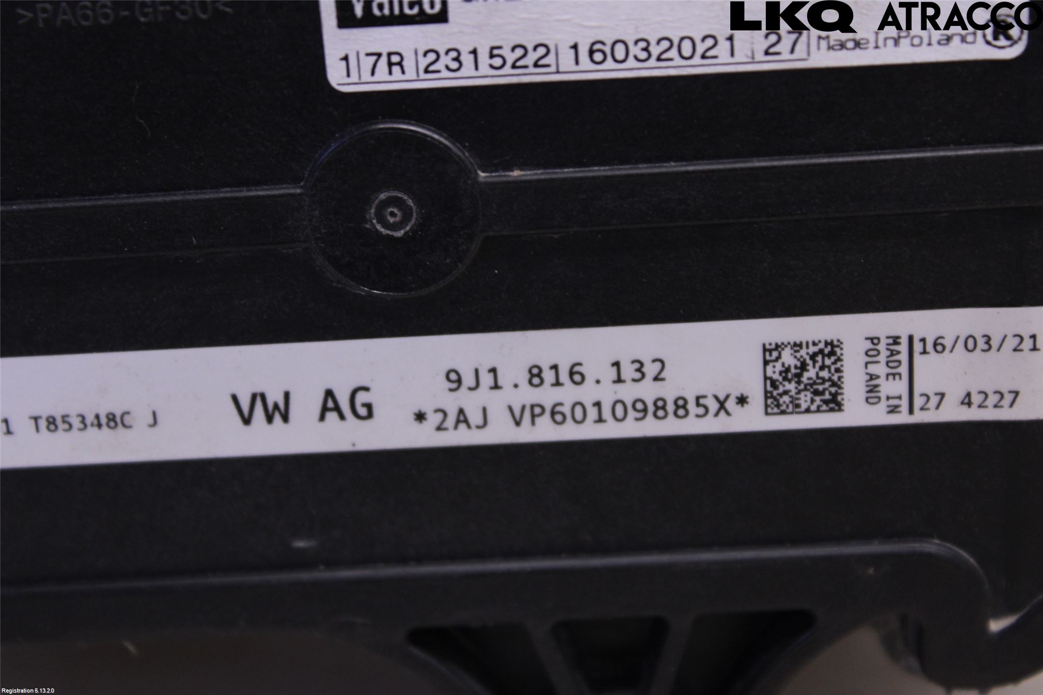 Volkswagen VW ID.4 21- Värmekammare-Växlare