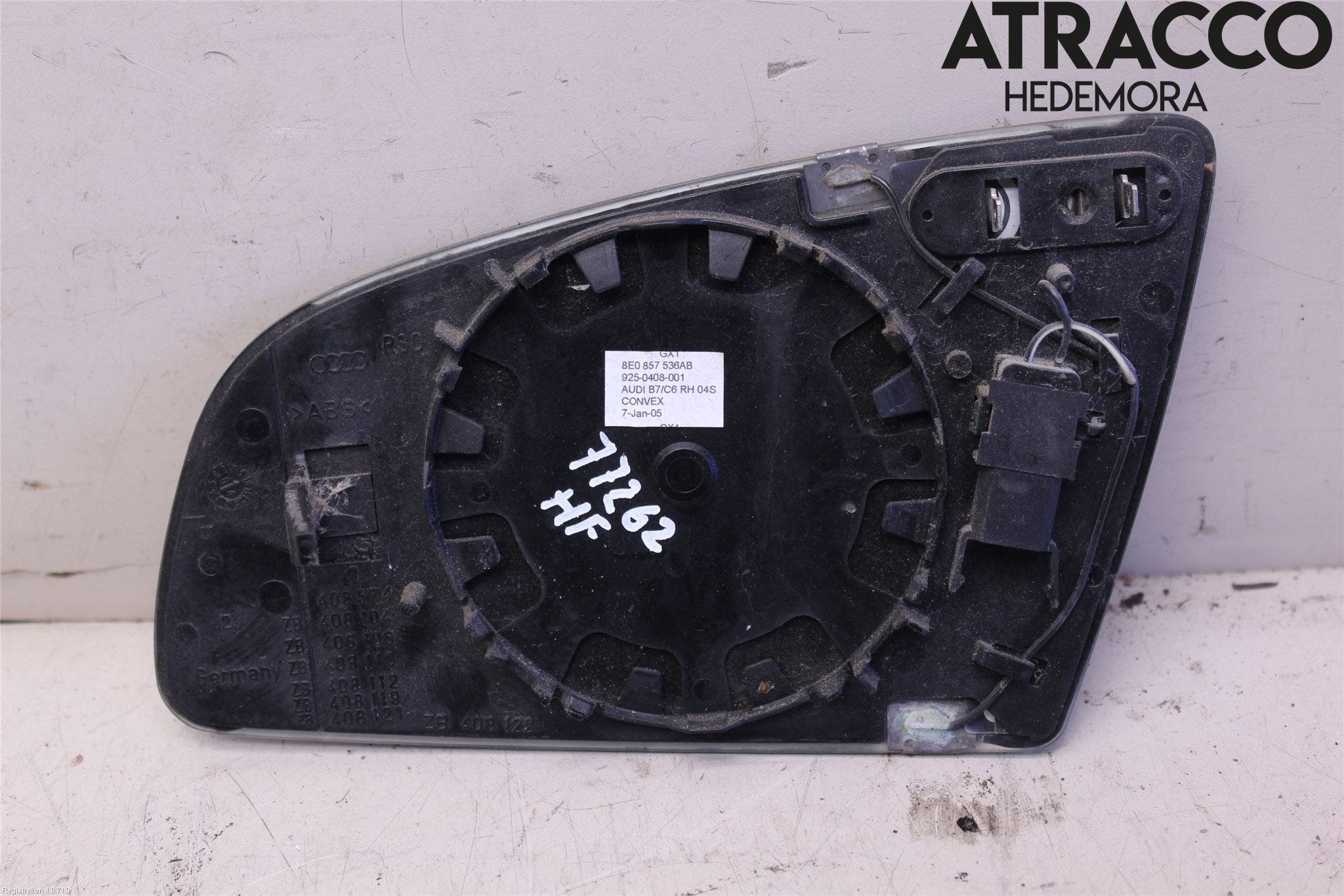 Audi A6/S6     05-11 Spegelglas Hö