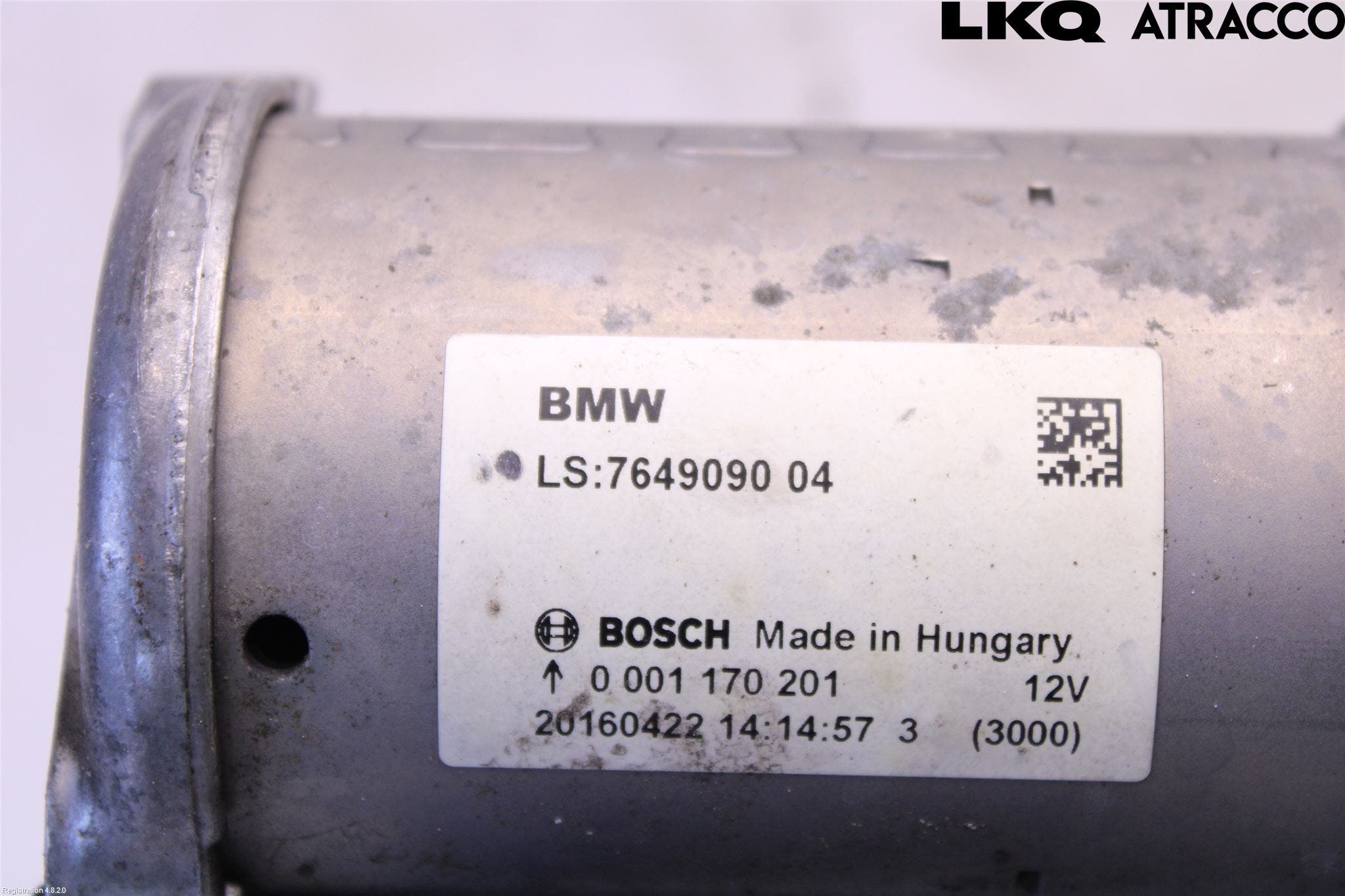 Mini CABRIO F57 16-24 Startmotor