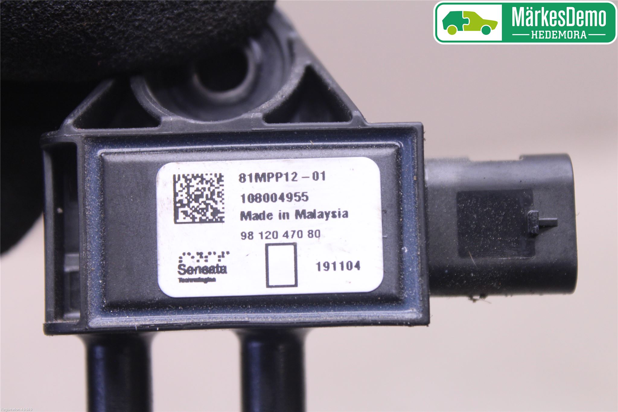 Citroen C3 AIRCROSS 18-23 Givare Temp-Tryck Avgas