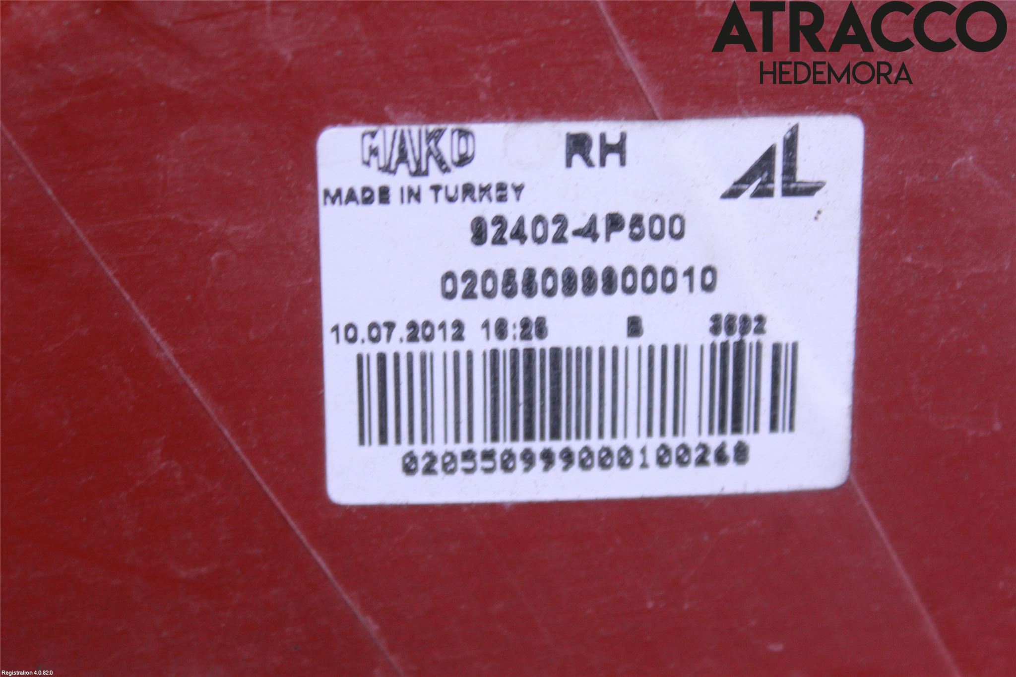 Hyundai i20 PB 09-14 Bakljus Höger