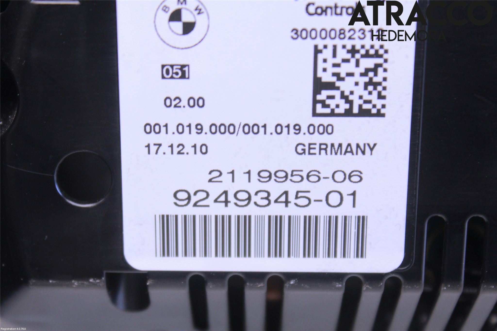 BMW 5 F10/F11/F18 09-17 Instrument Komb