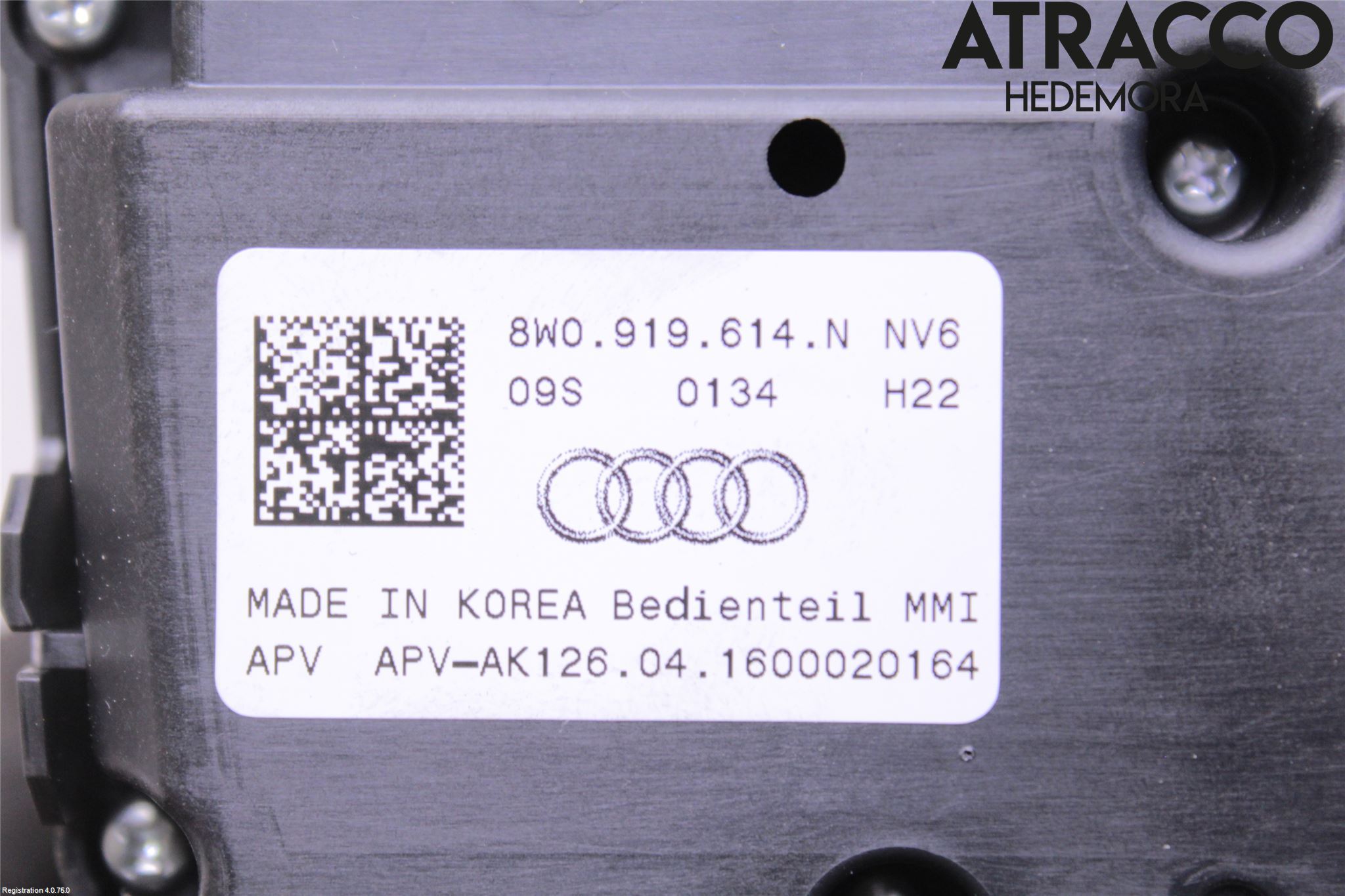 Audi A4/S4 B9 16-19 Cd Radio - Multimediapanel