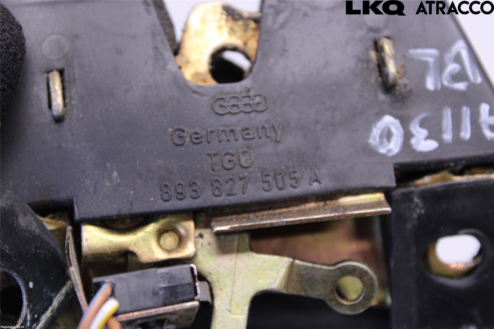 Audi 80/S2 92-95 Låskista Baklucka