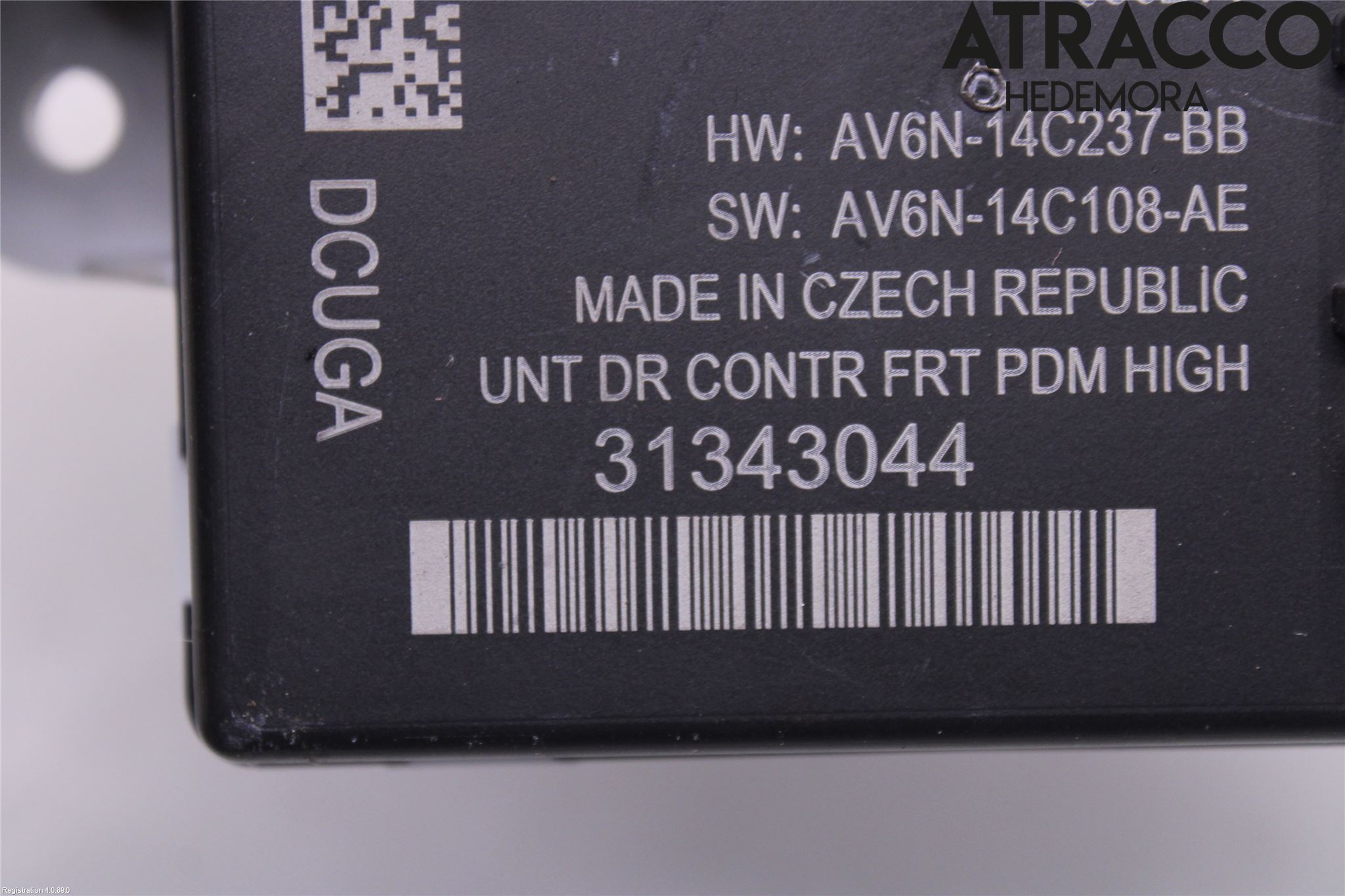 Volvo V40 12-19 Styrenhet Dörr