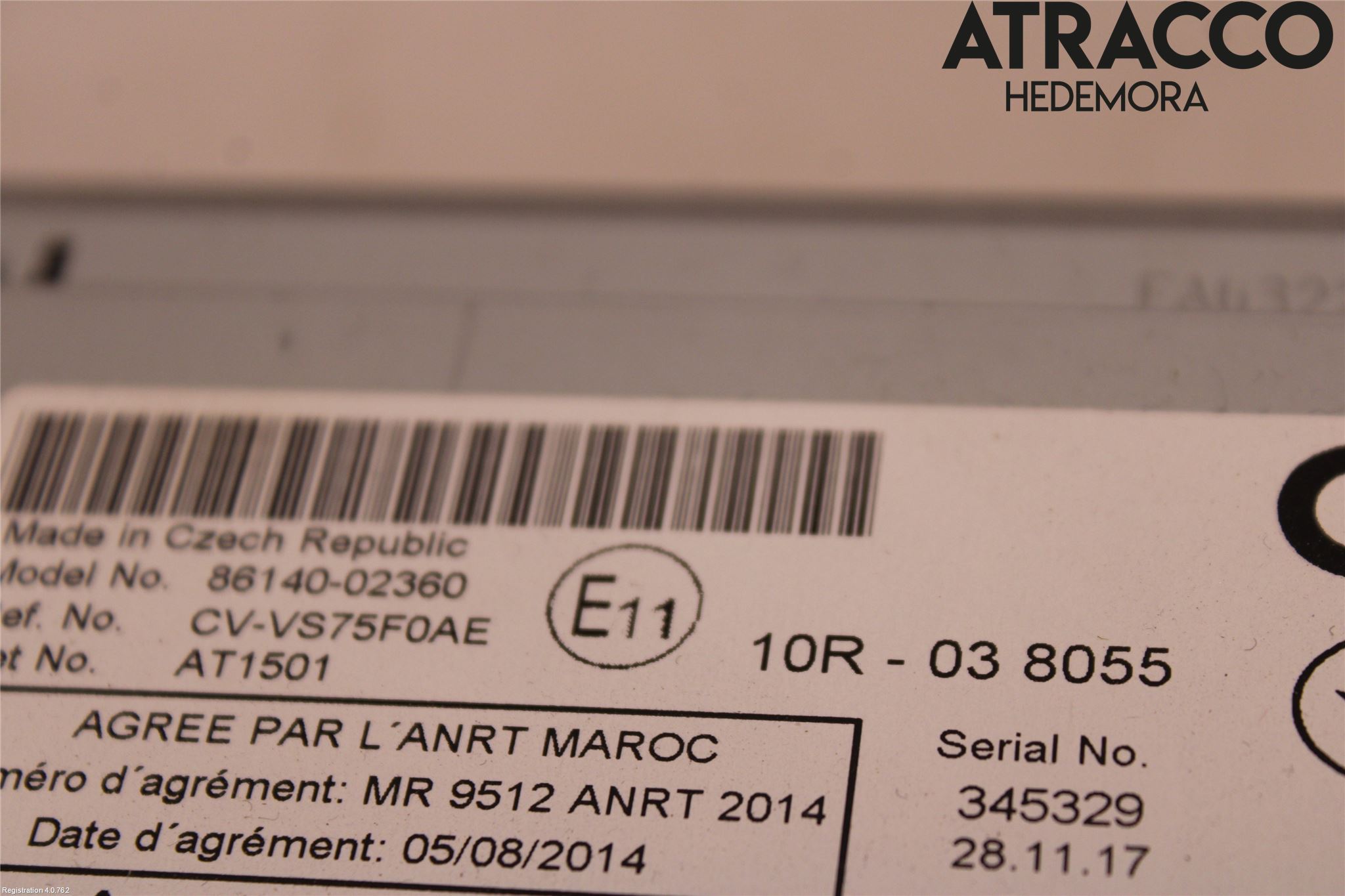 Toyota AURIS 13-19 Cd Radio - Multimediapanel