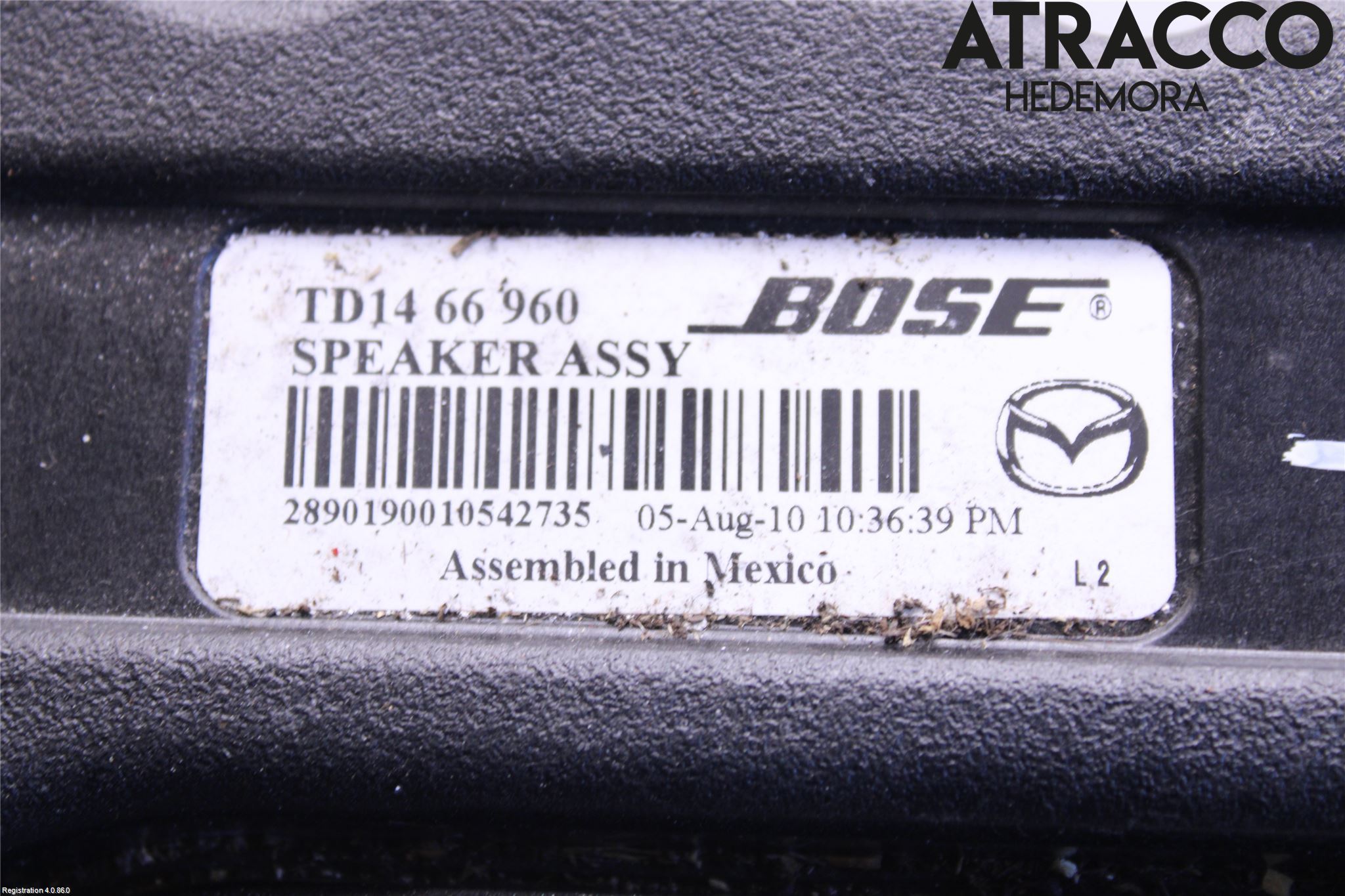 Mazda CX-9 Högtalare