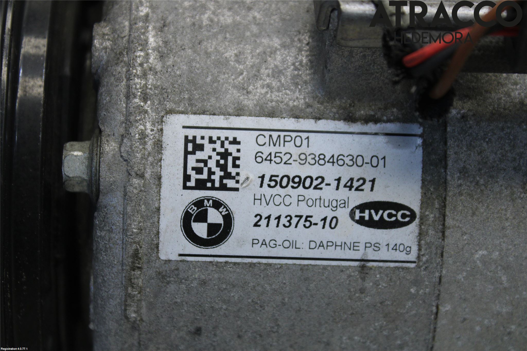 BMW 5 F10/F11/F18 09-17 Ac Kompressor